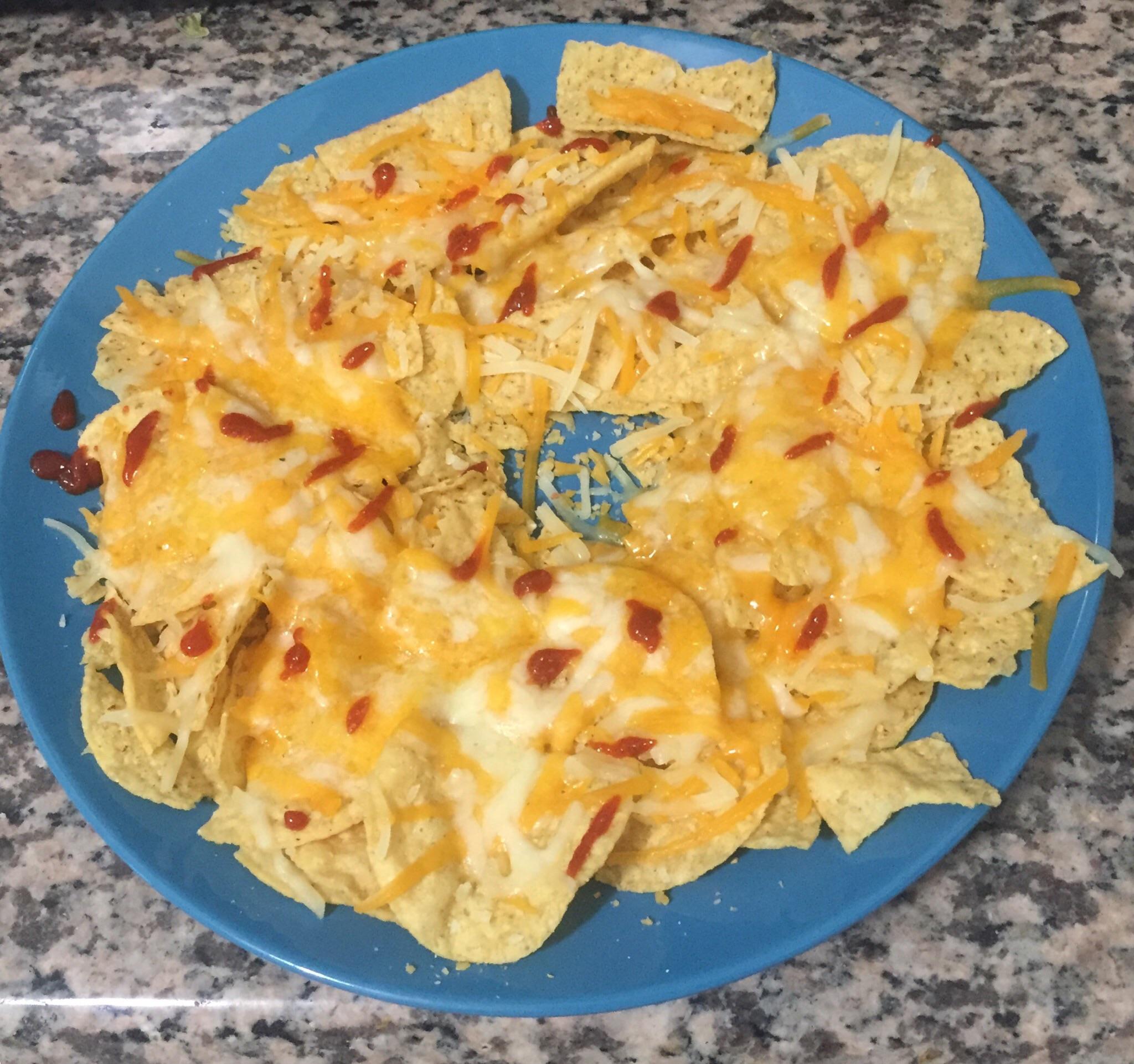 Bottom of the bag microwave nachos r/shittyfoodporn