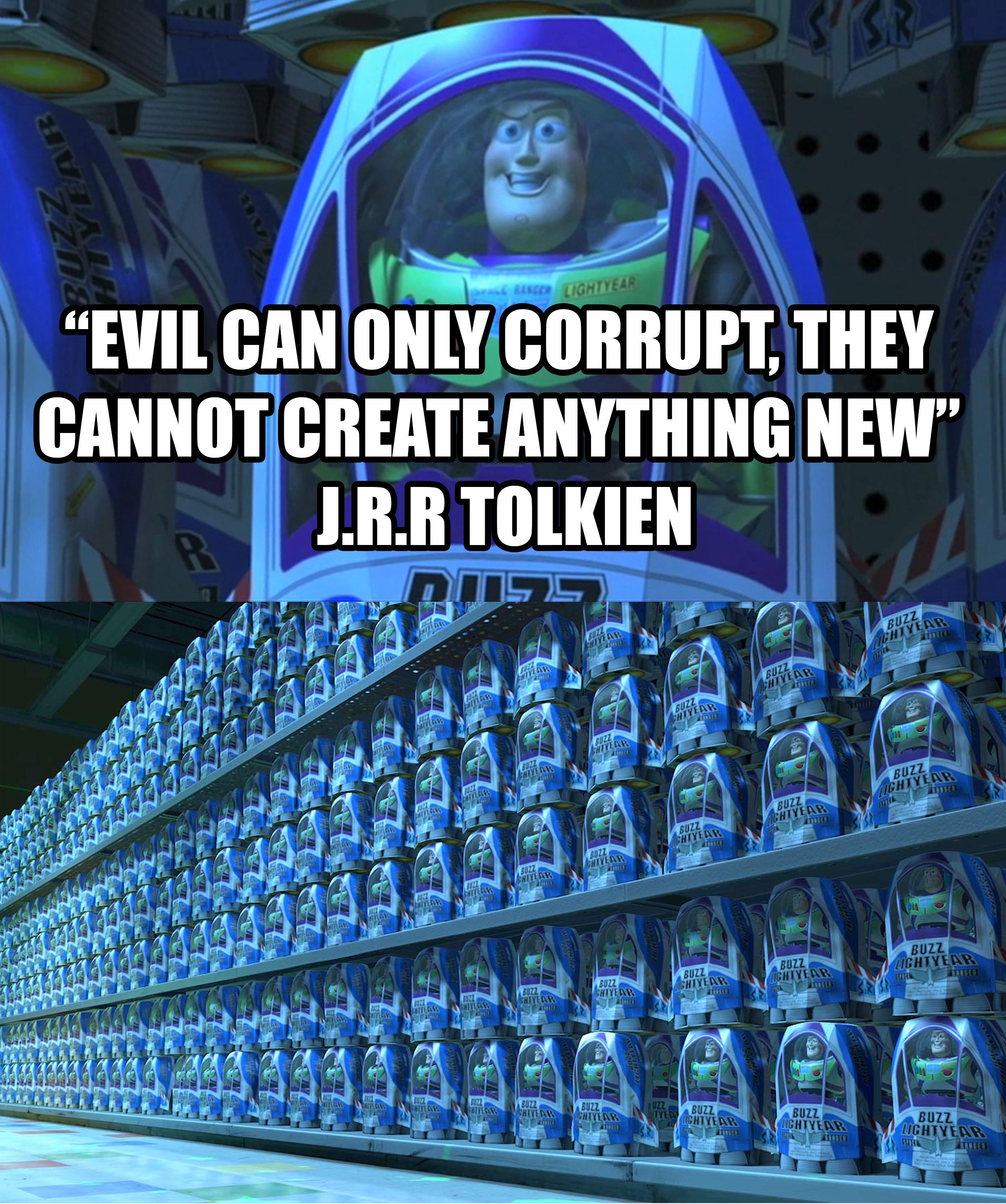 Everywhere I go, I see this quote. r/lotrmemes