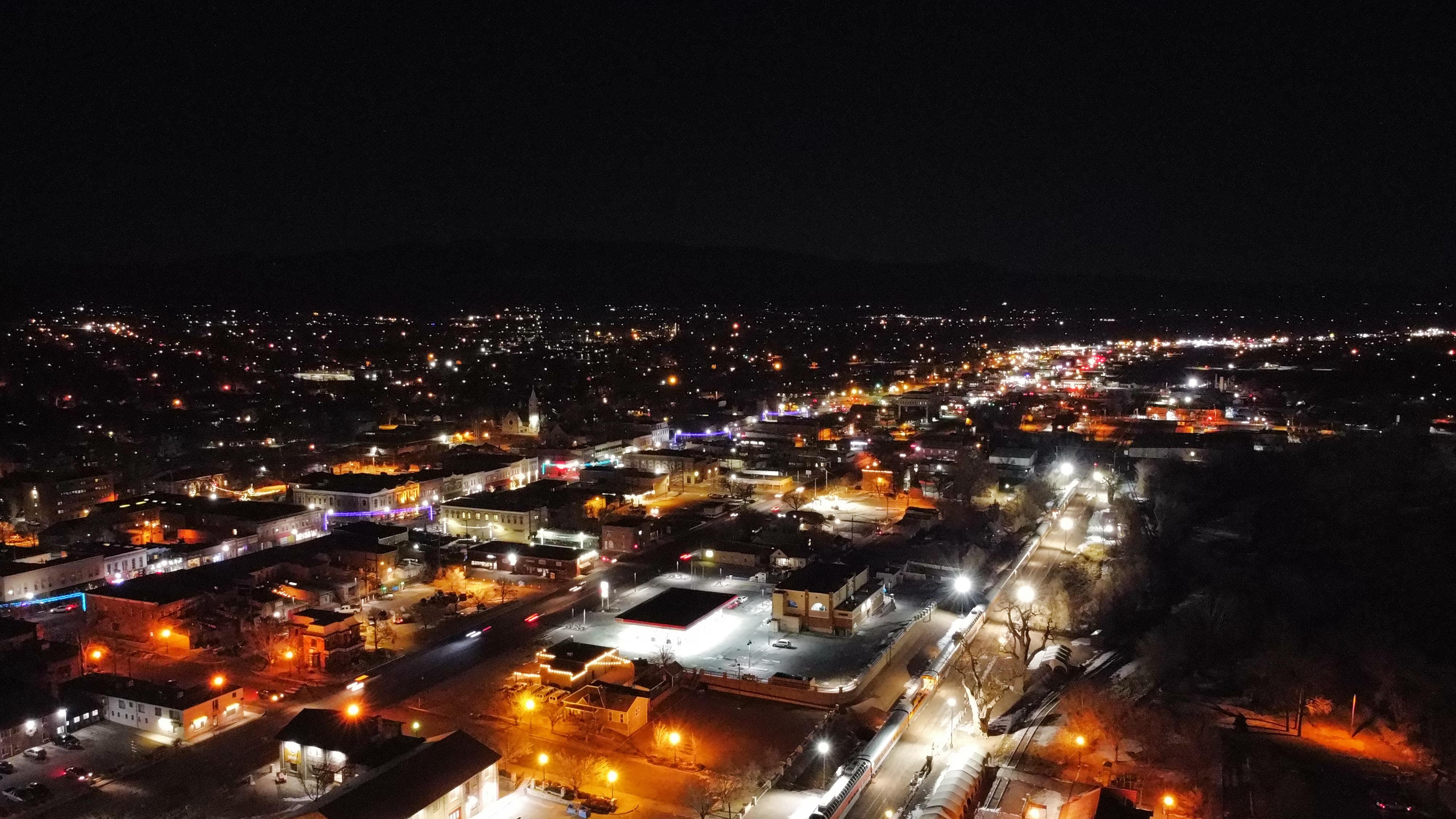 Cañon City Colorado, above the train depot looking West. r/CanonCity