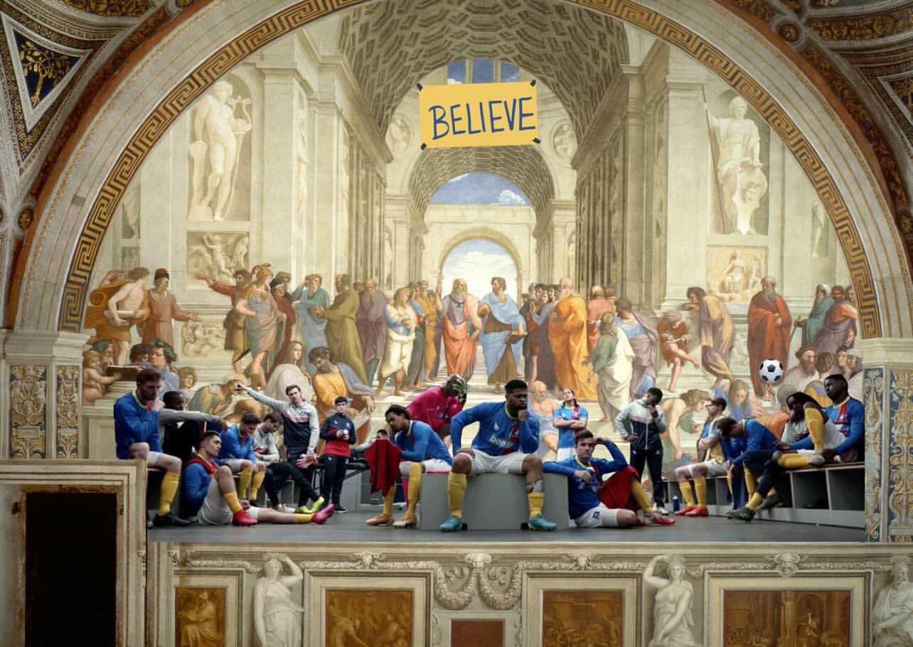 "Looks like a Renaissance painting portraying masculine melancholy