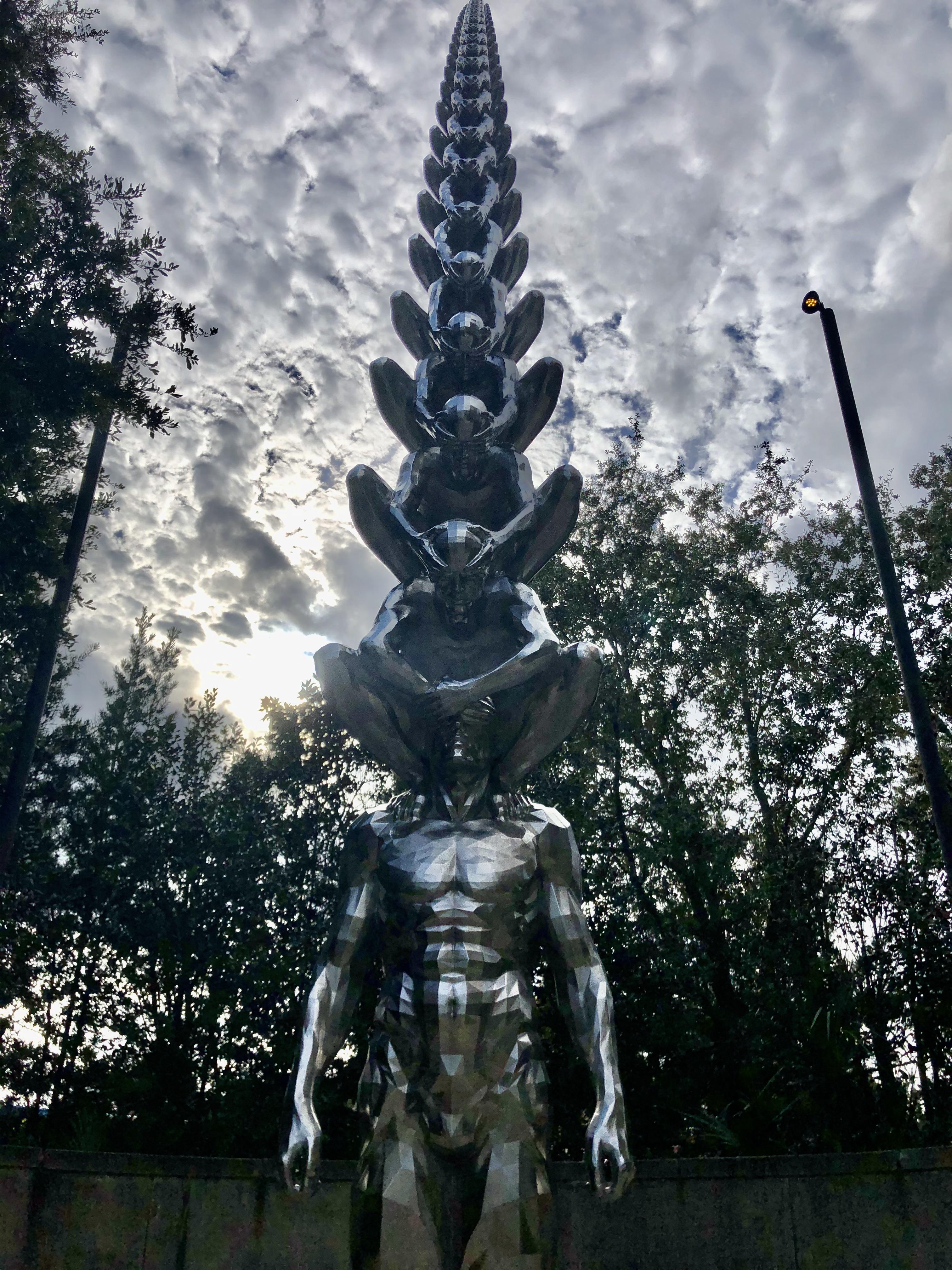 Came across this sculpture in New Orleans. Reminded me of something