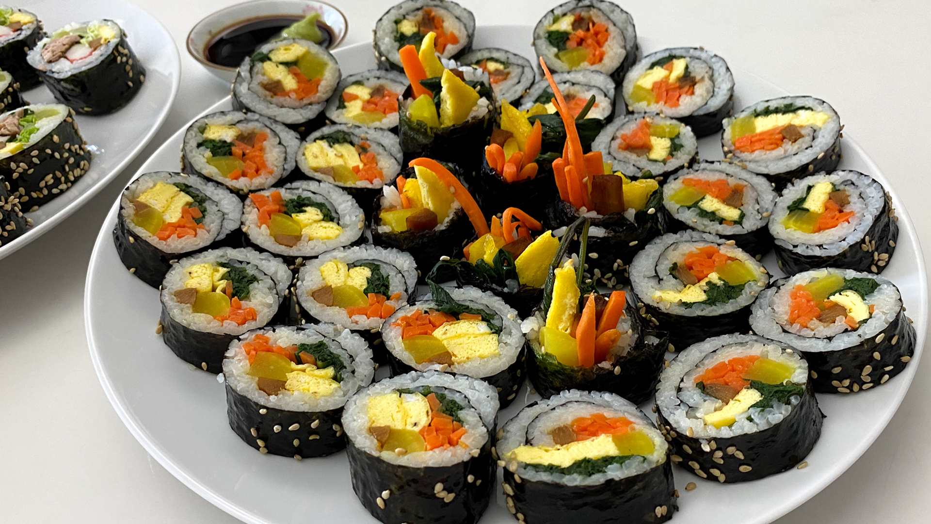 [Homemade] Gimbap (Korean Seaweed Rice Rolls) r/FoodPorn