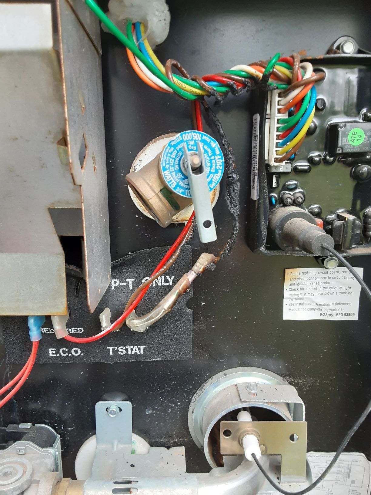 Hot Wires On Hot Water Heater