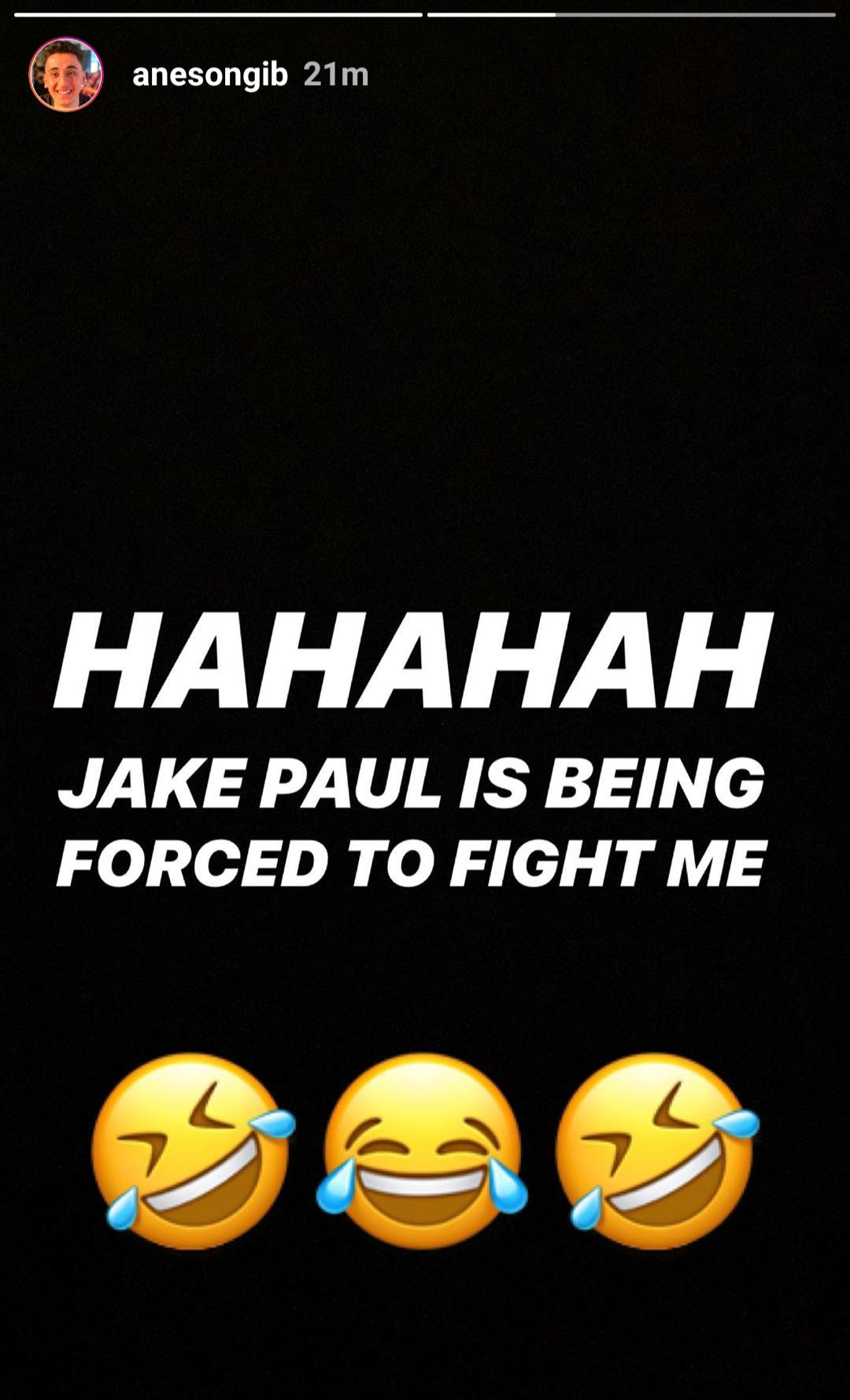 Jake Paul Vs Gib Poster