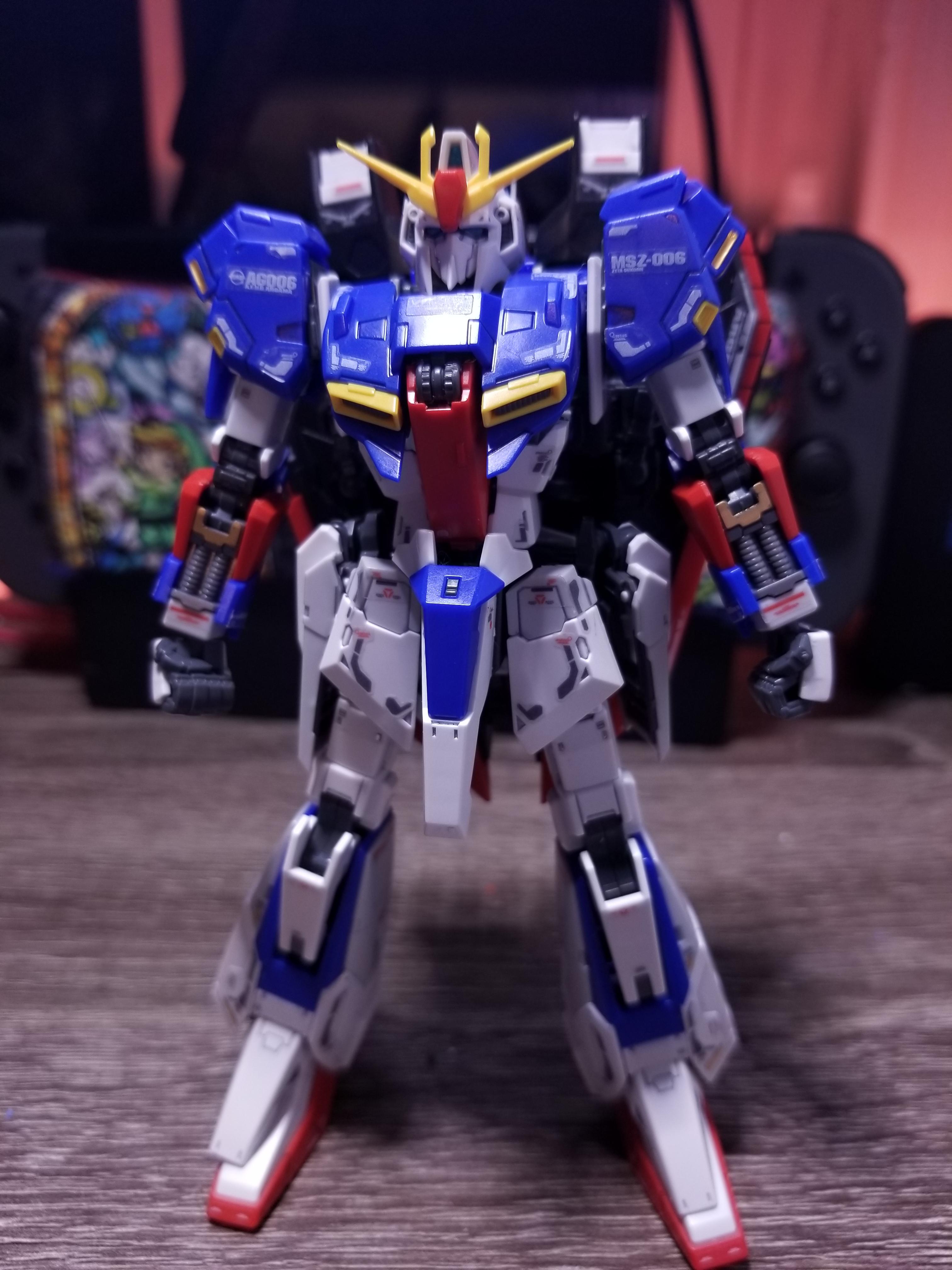Just finished my second RG gundam, the Zeta gundam.... so... many
