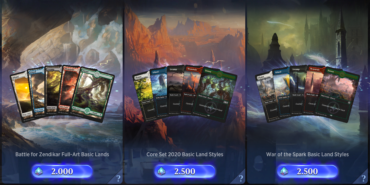 how to choose land art in mtg arena seabirdswallpaperforwalls