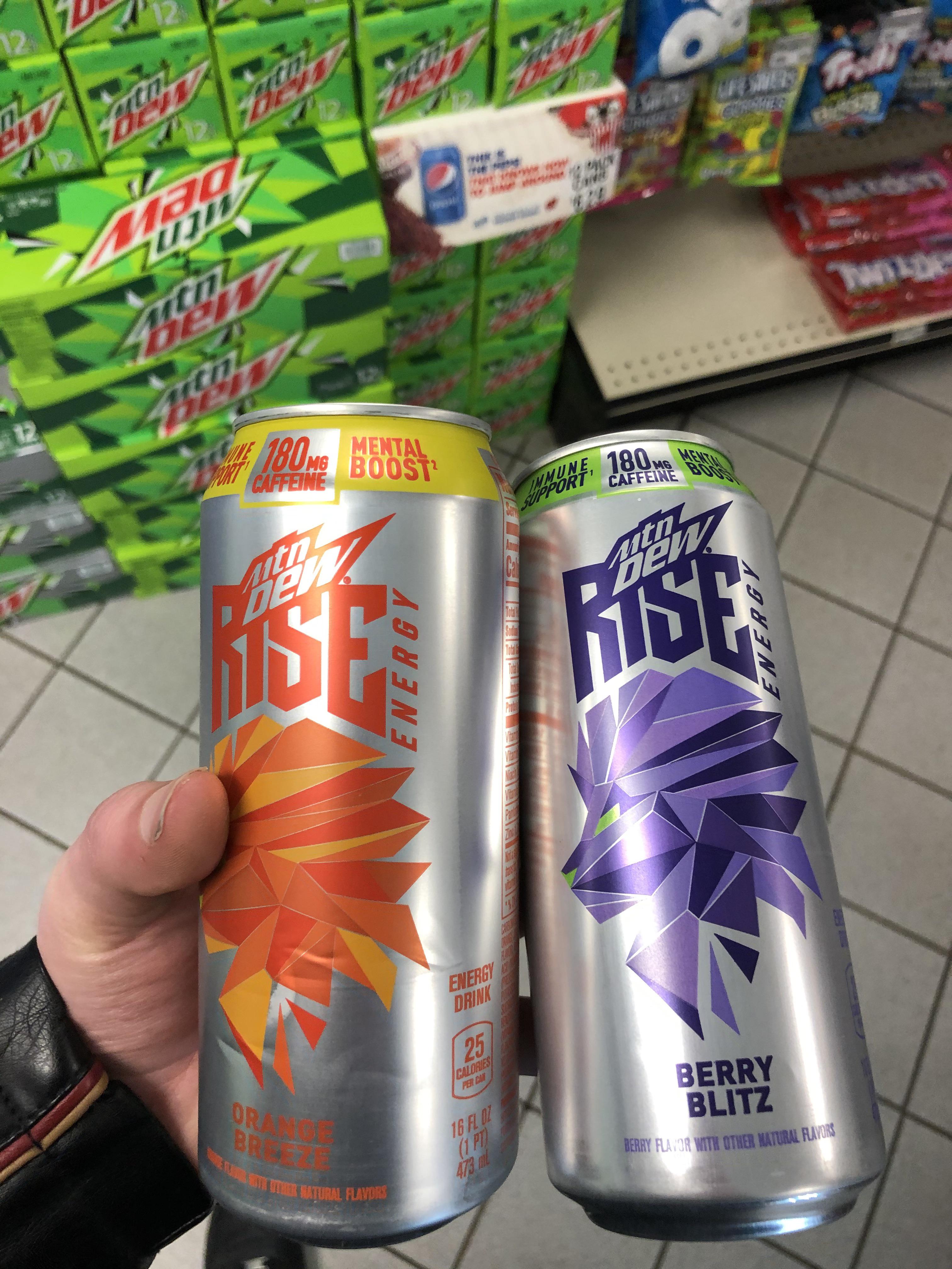 Finally bought mtn dew rise at a gas station in Rosholt WI r/mountaindew