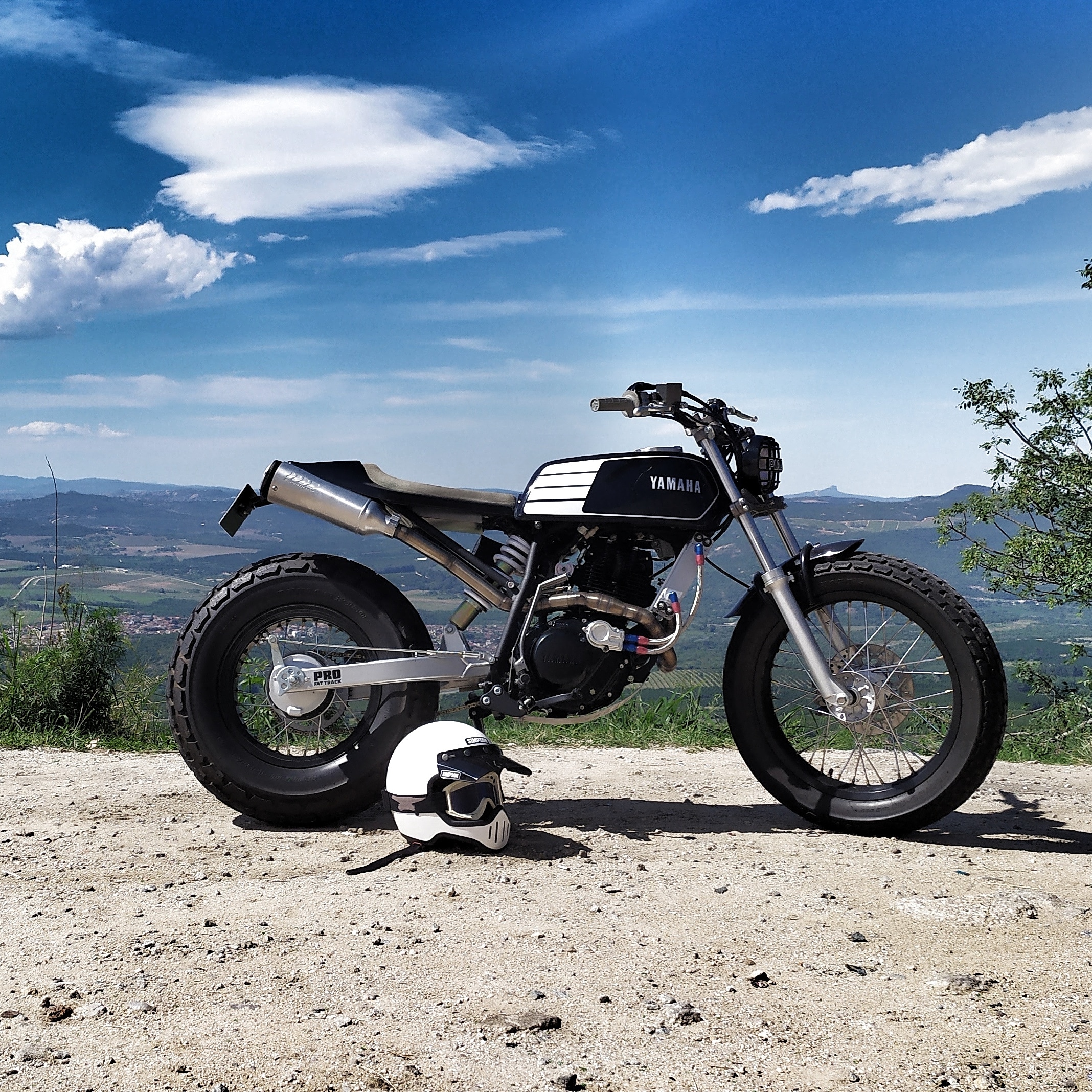 Custom built TW200 Yamaha