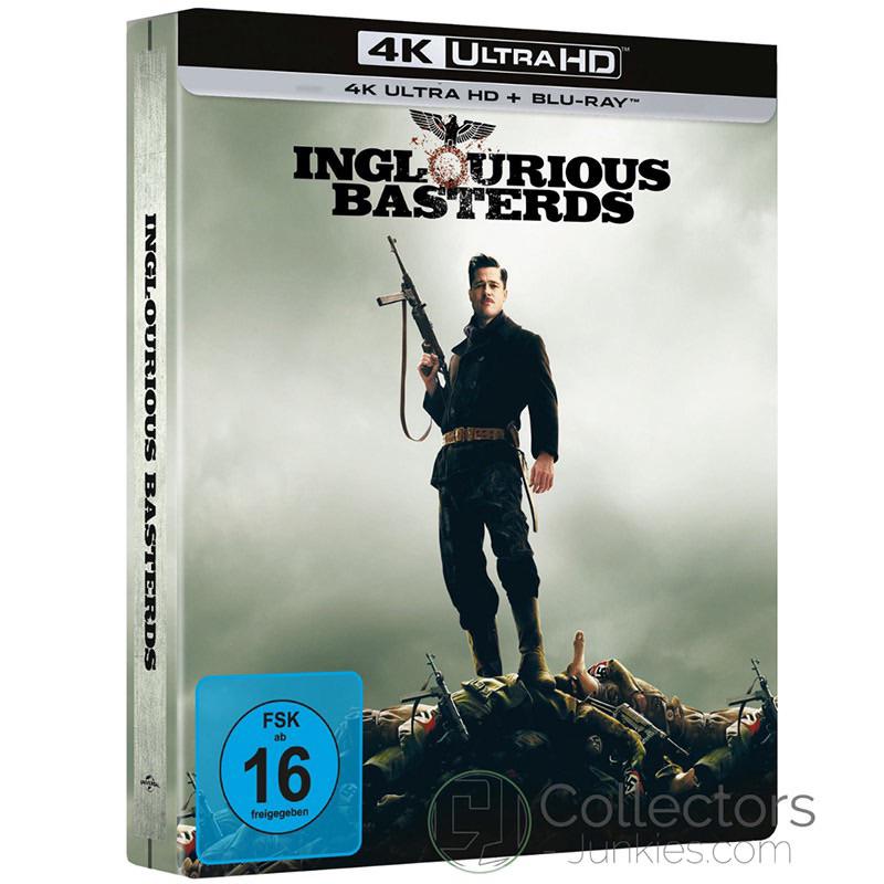 Inglourious Basterds [4K Ultra HD + BluRay Steelbook] announced r