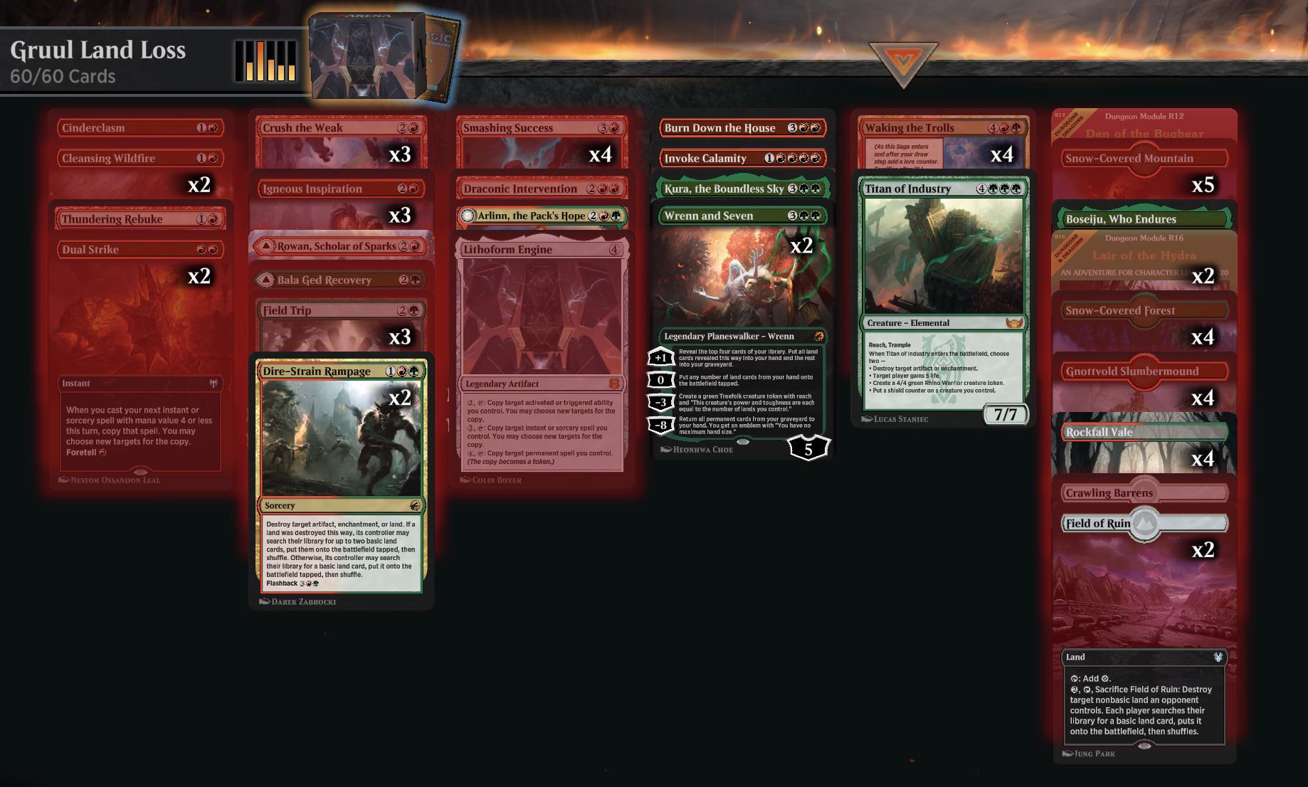 It’s with a heavy heart that I say goodbye to my Gruul land destruction