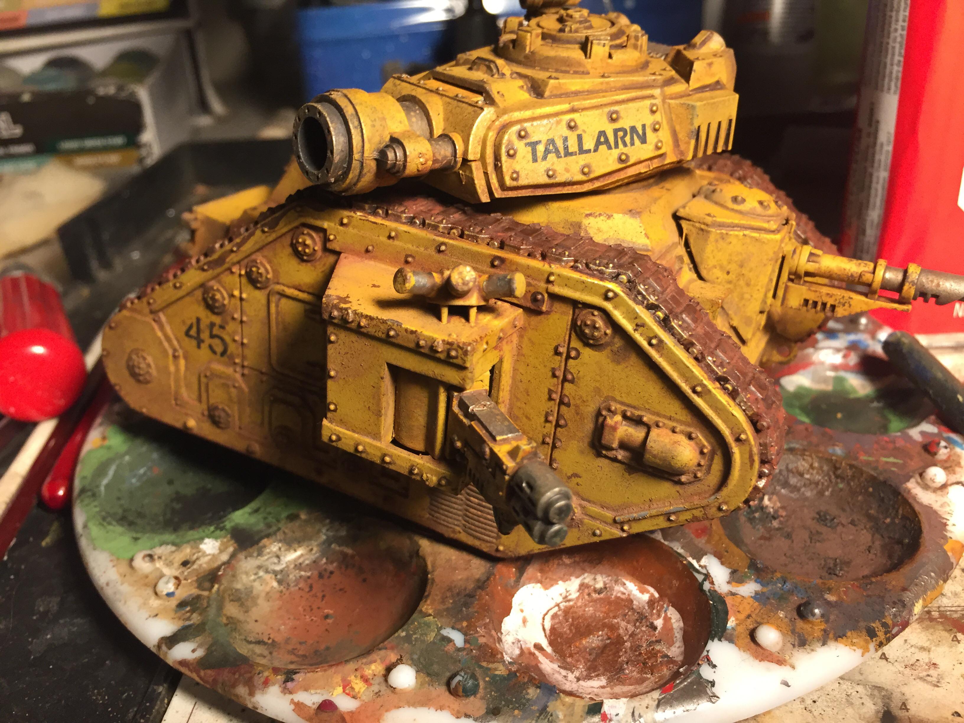 Playing with oil paint washes. r/Warhammer40k