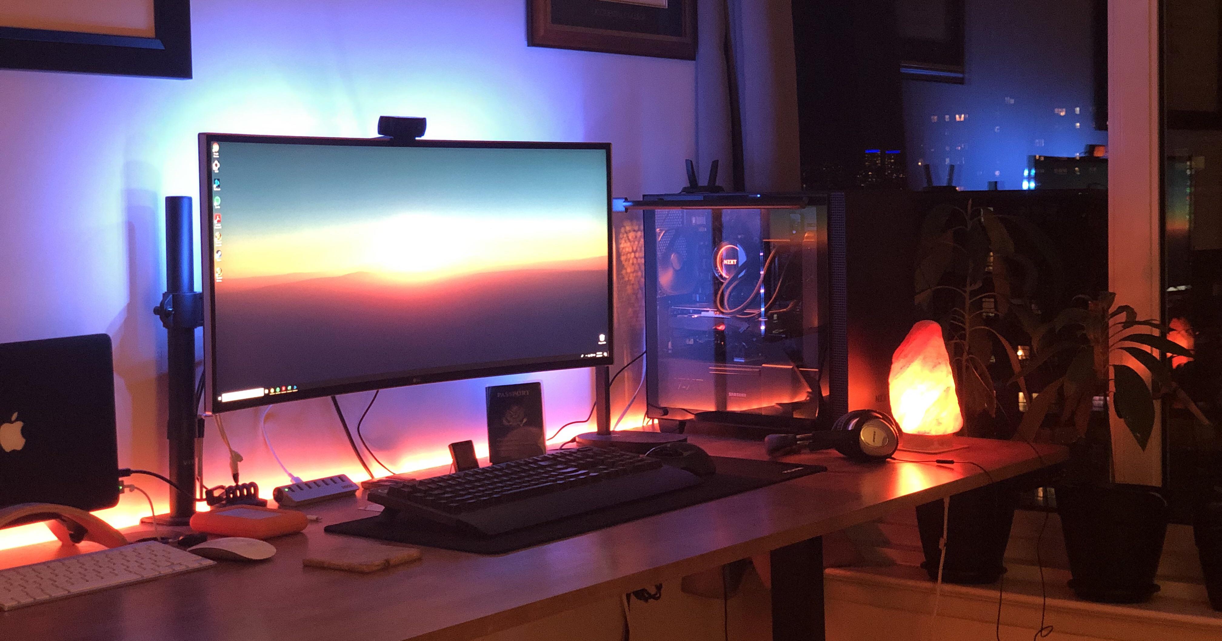 Posted here a few months back. Monitor backlighting...is that enough