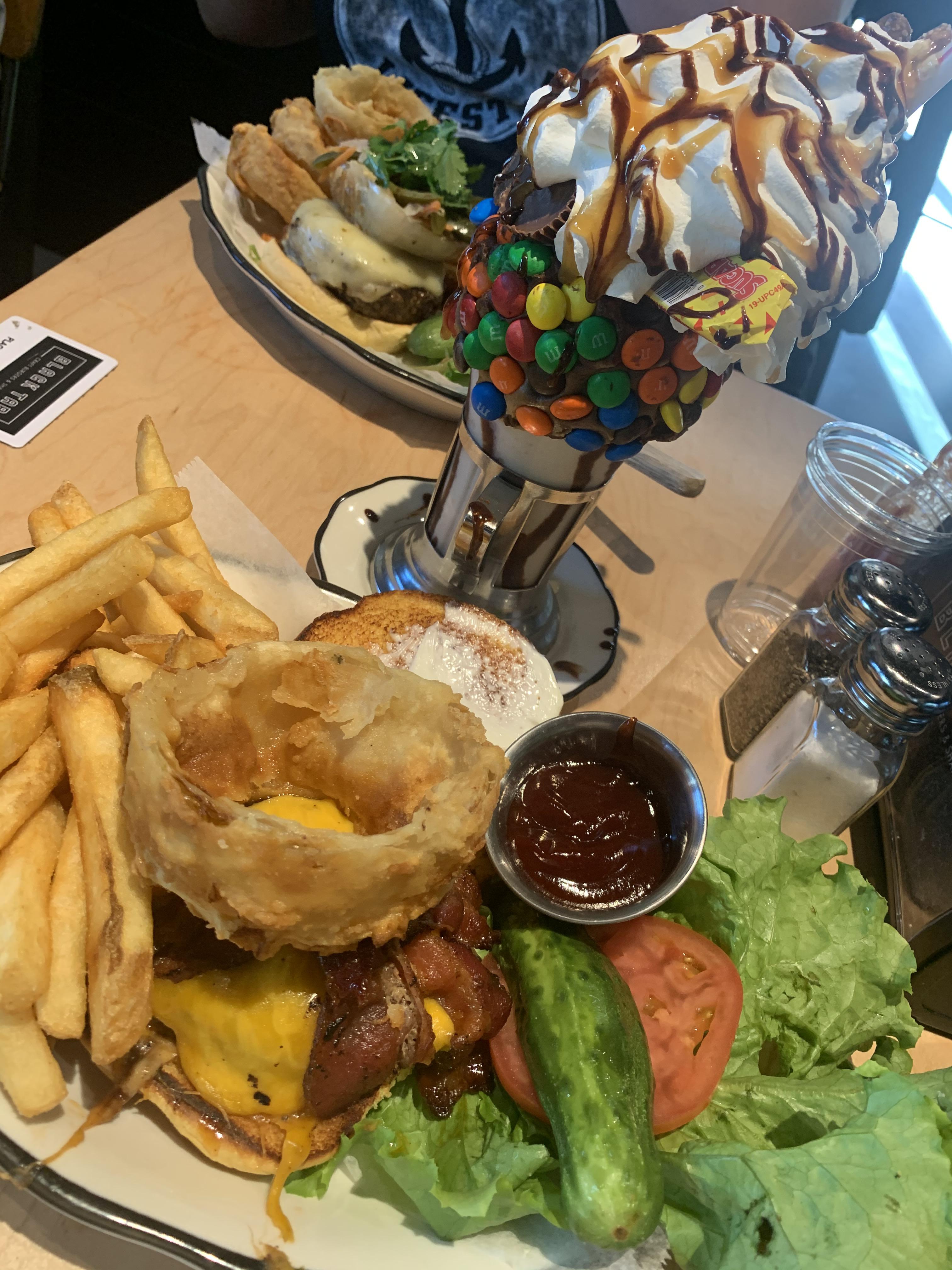 Black Tap burgers and a shake in Anaheim 🤤 r/FoodPorn