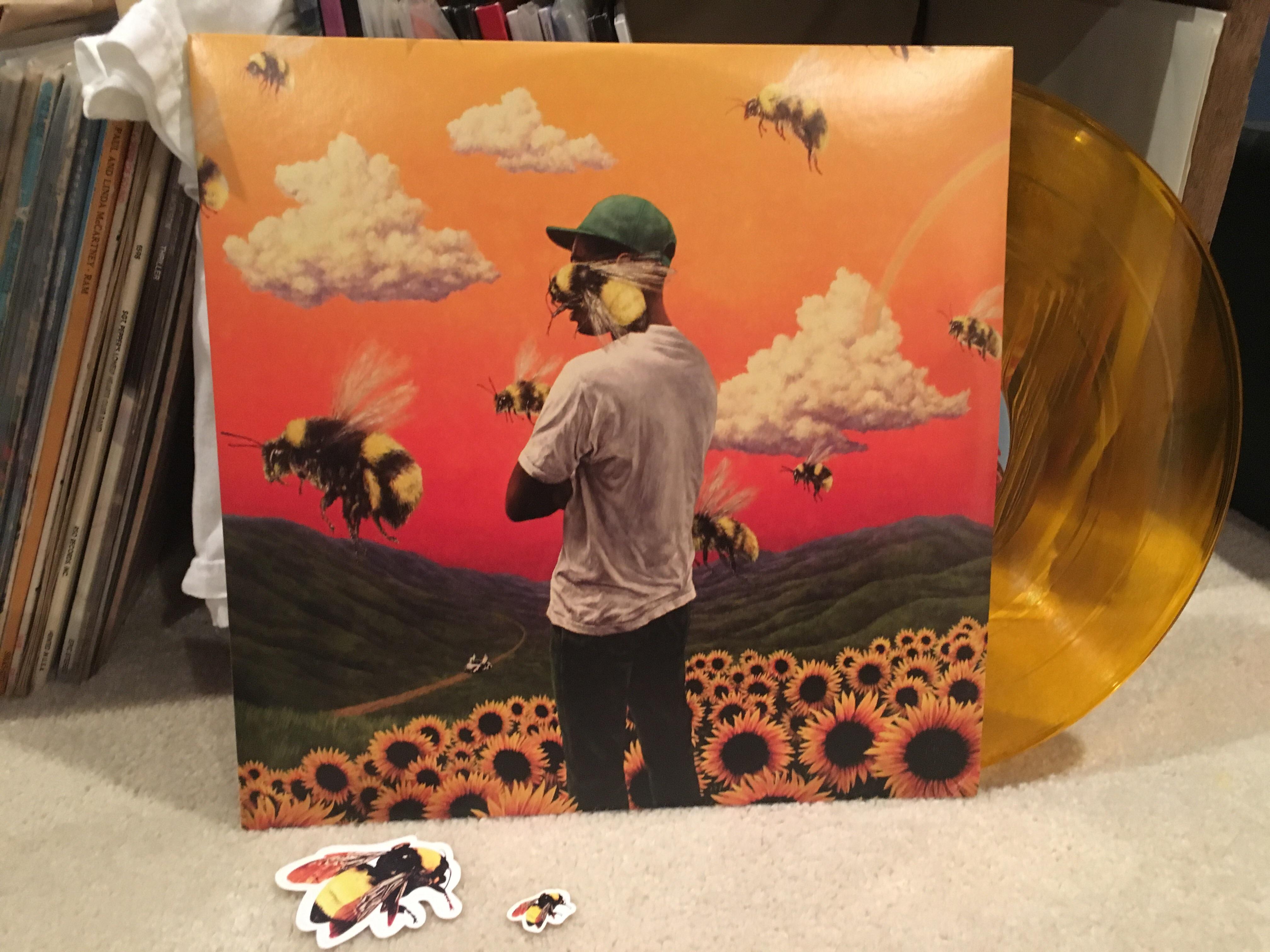 After about 3 months of waiting, my Flower Boy album finally came r/vinyl