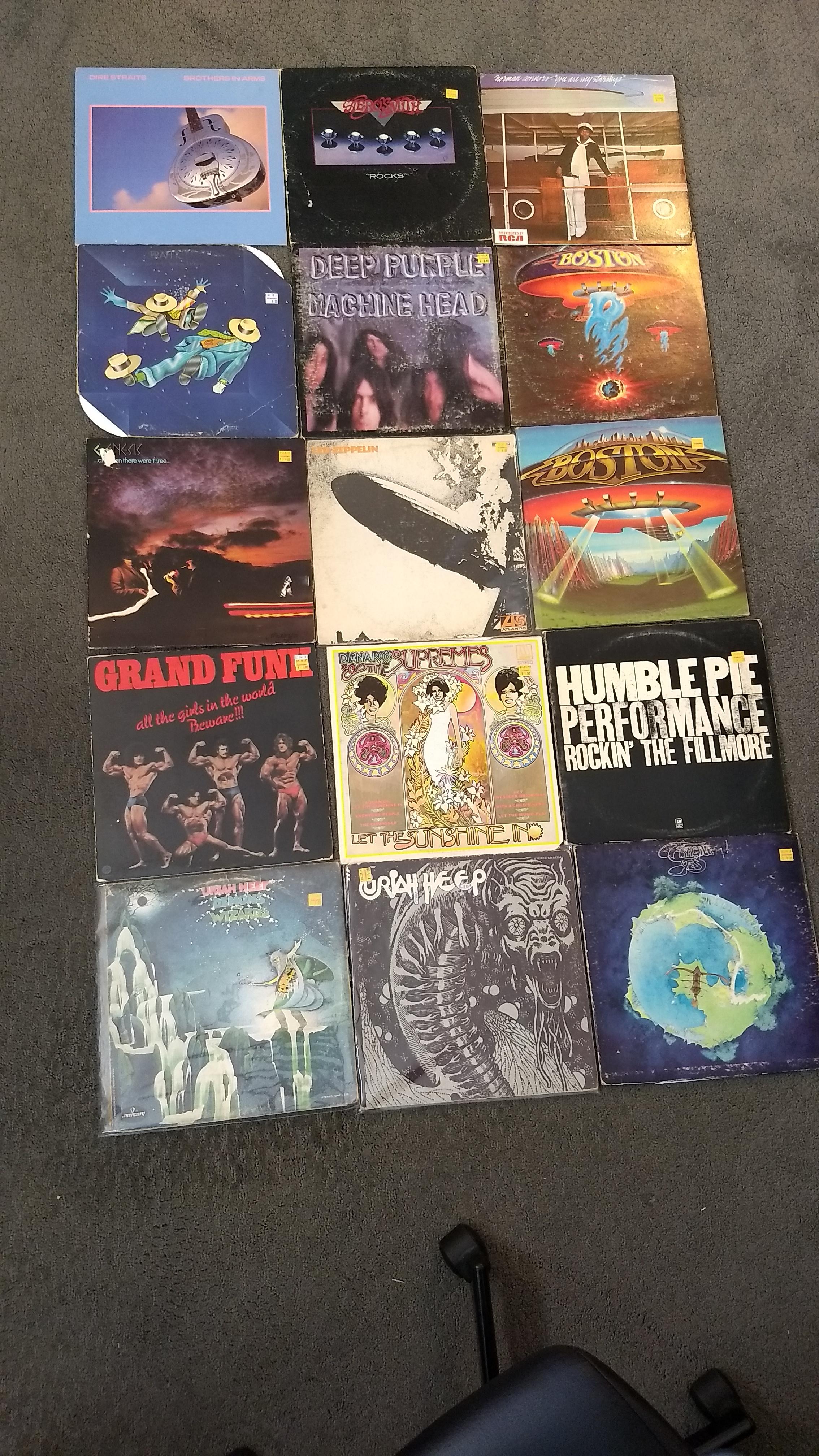 Compilation of Bargain Bin Dollar Vinyl This Month r/BargainBinVinyl