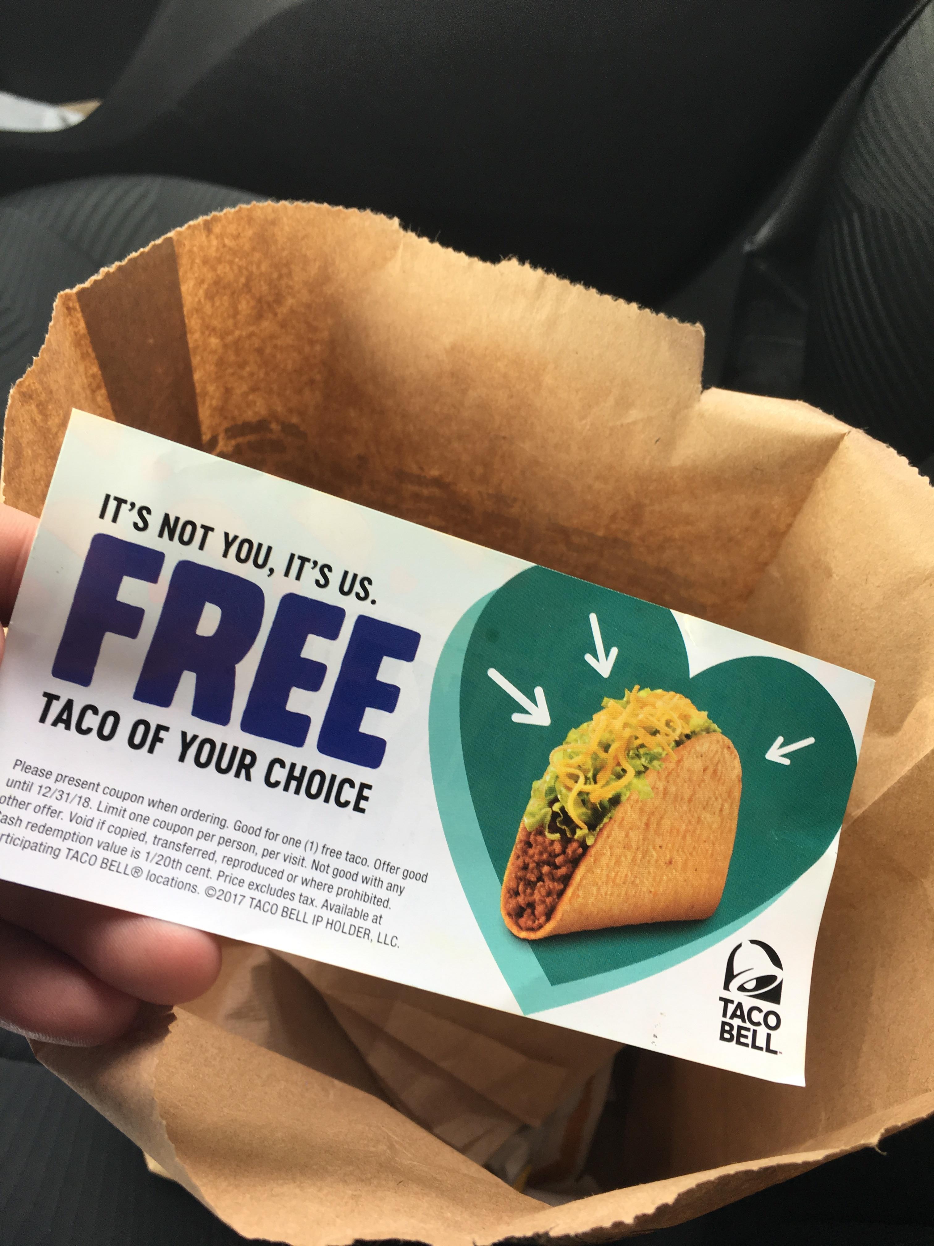 I love Taco Bell, but had a bad experience today... r/tacobell