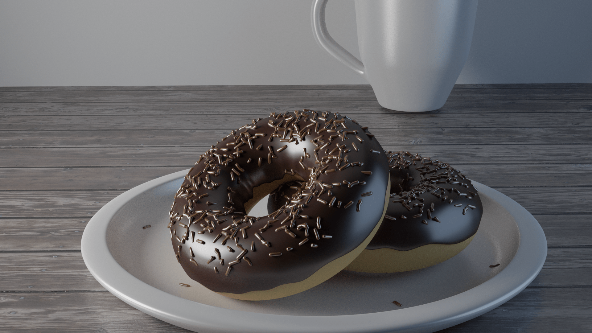 This was my first attempt with blender, any tips? r/BlenderDoughnuts
