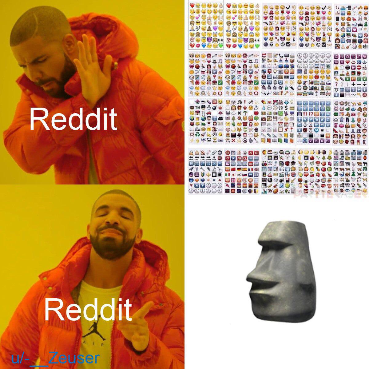 30+ Moyai Emoji Moai Meme