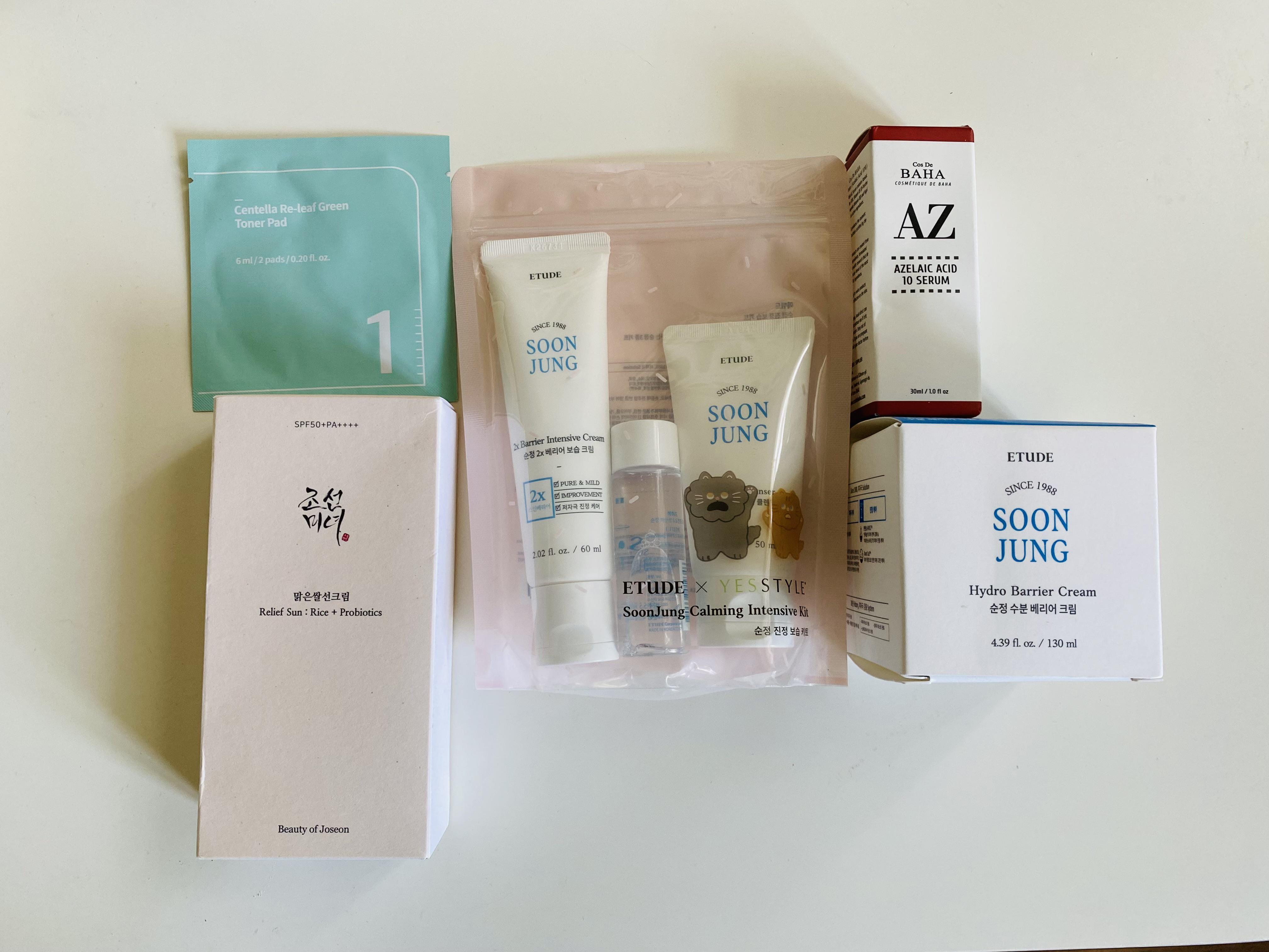 Bought a bunch of Korean skincare products! r/Rosacea