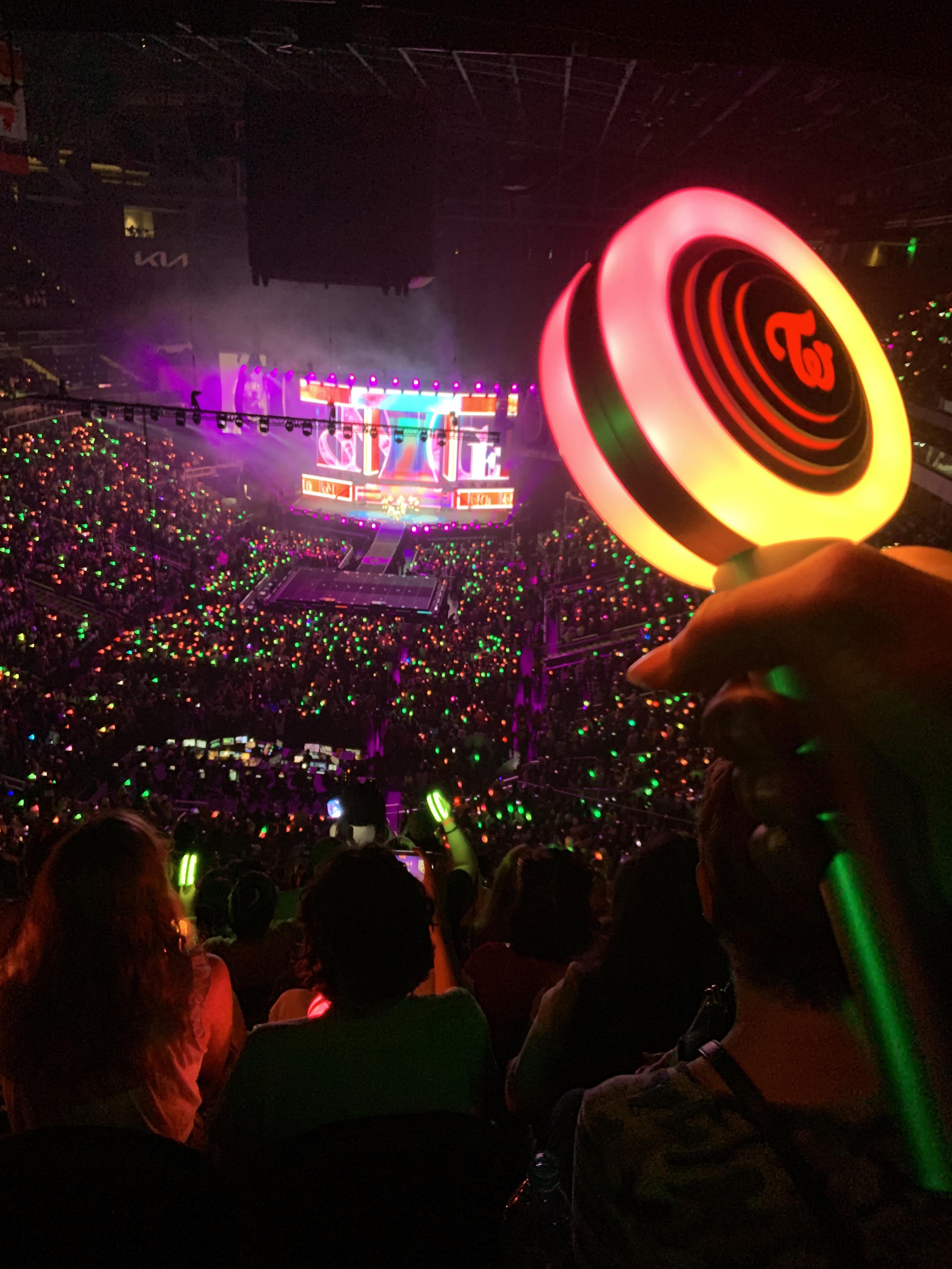 My view at Twice Concert Atlanta! r/twice
