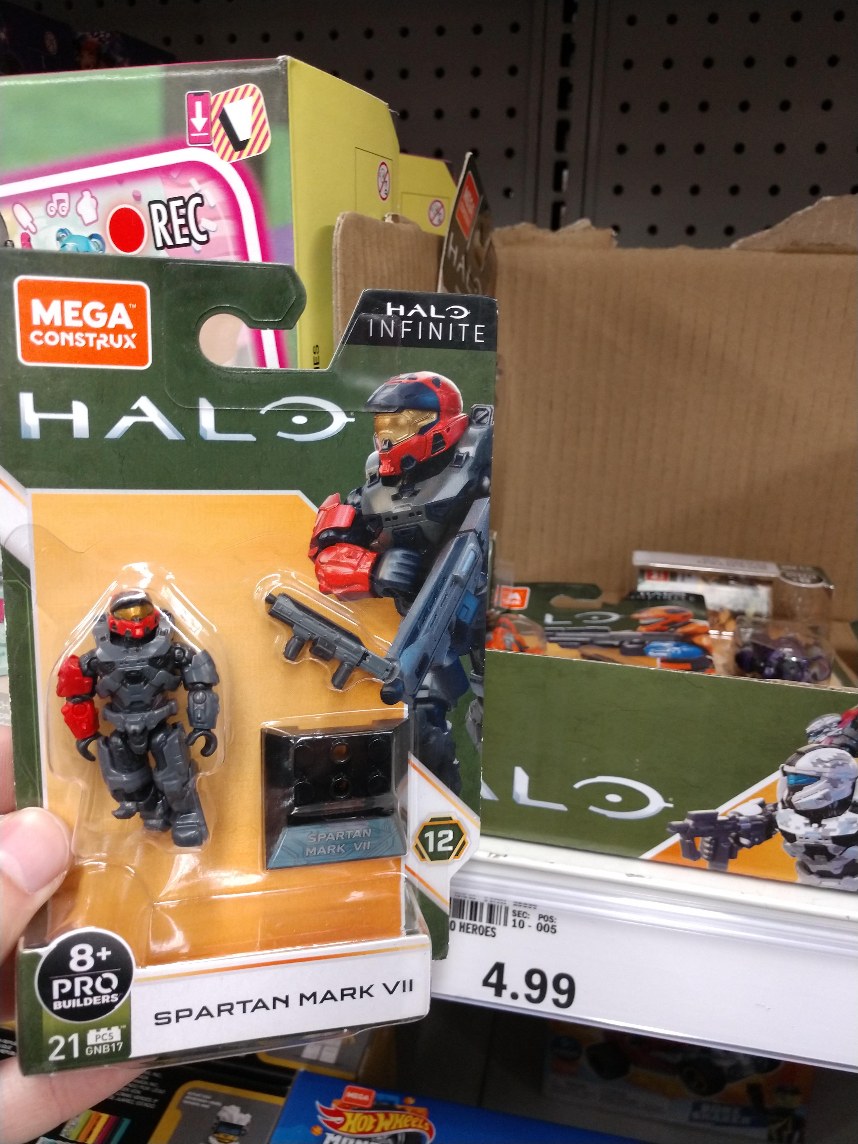 The Halo line from Mega(blocks) is better value than the actual