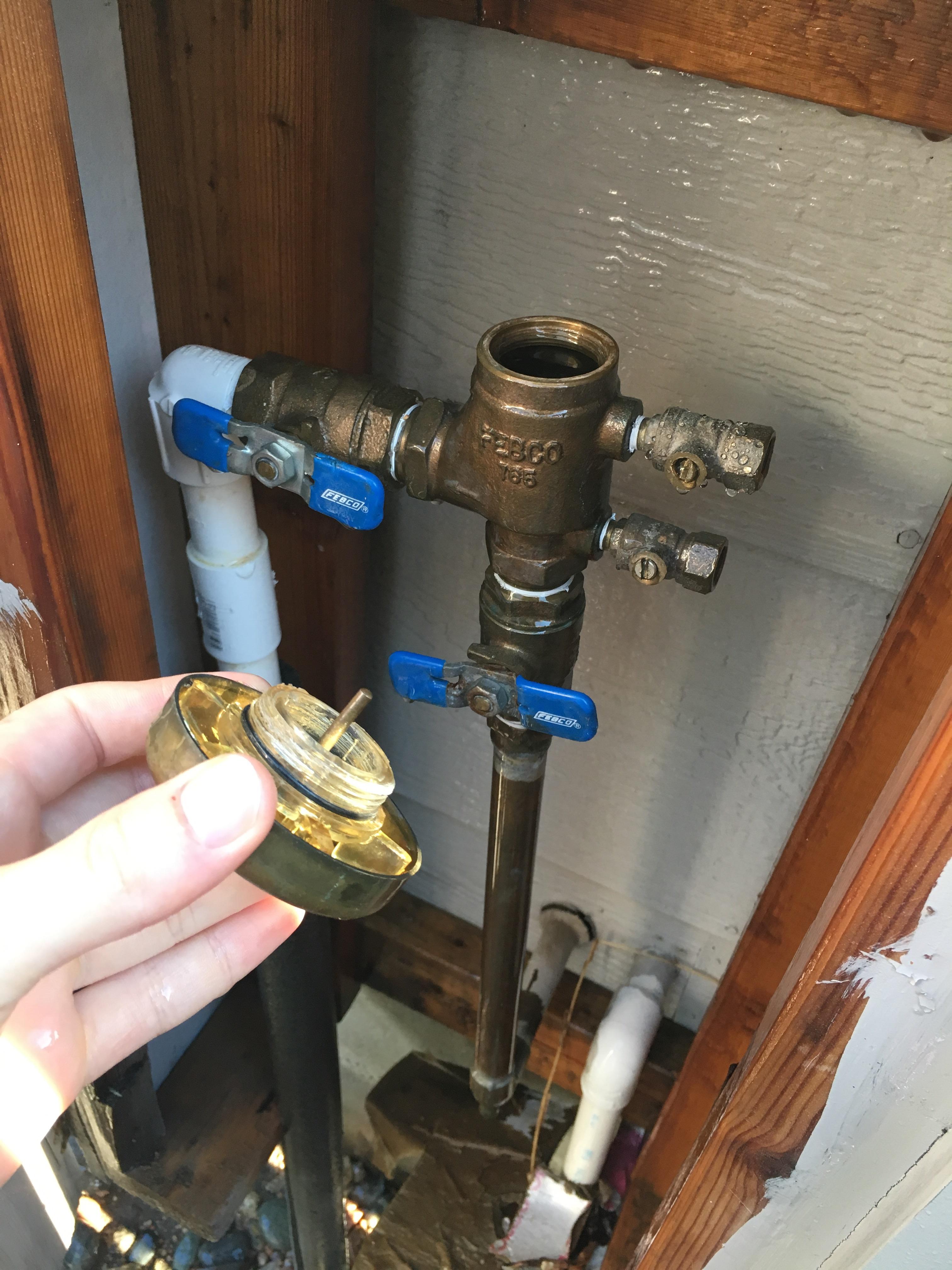 Just woke up to hearing this spewing water. I turned it off and have no