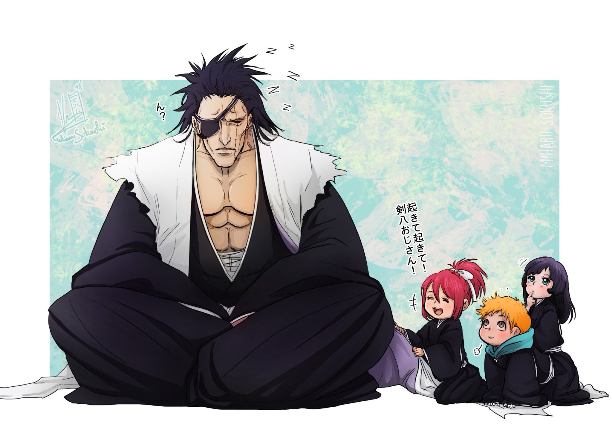 Kenpachi best babysitter r/bleach
