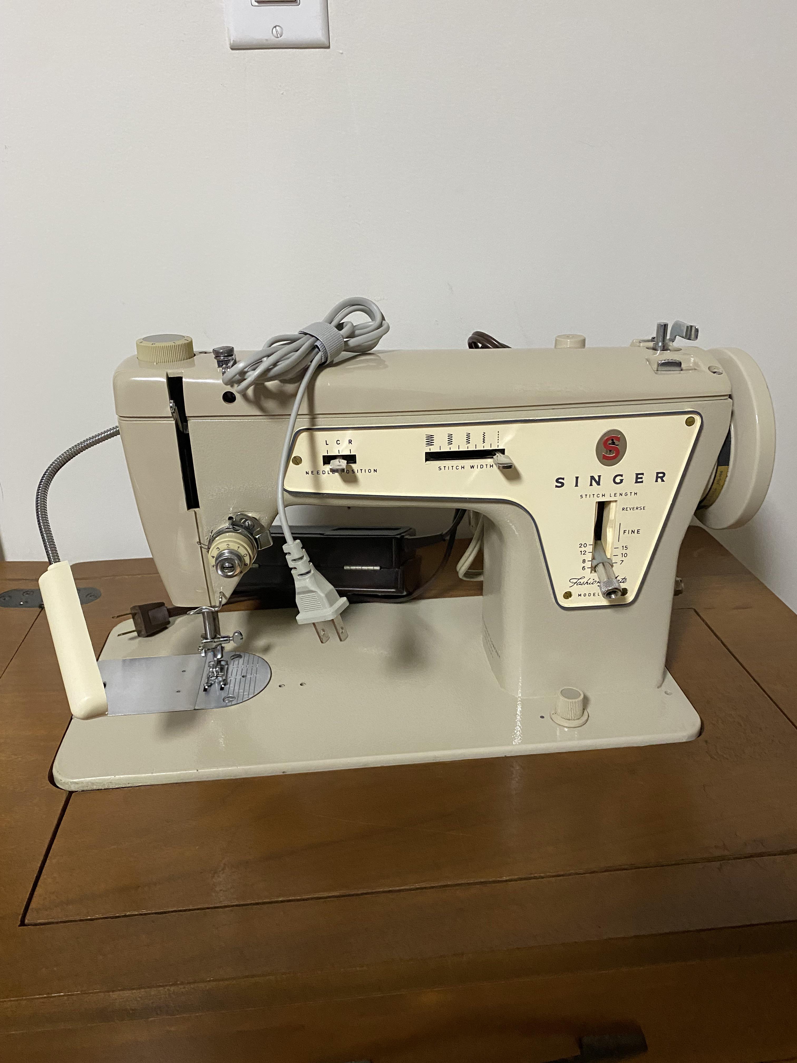 My Wife inherited this Singer sewing machine from her grandma still