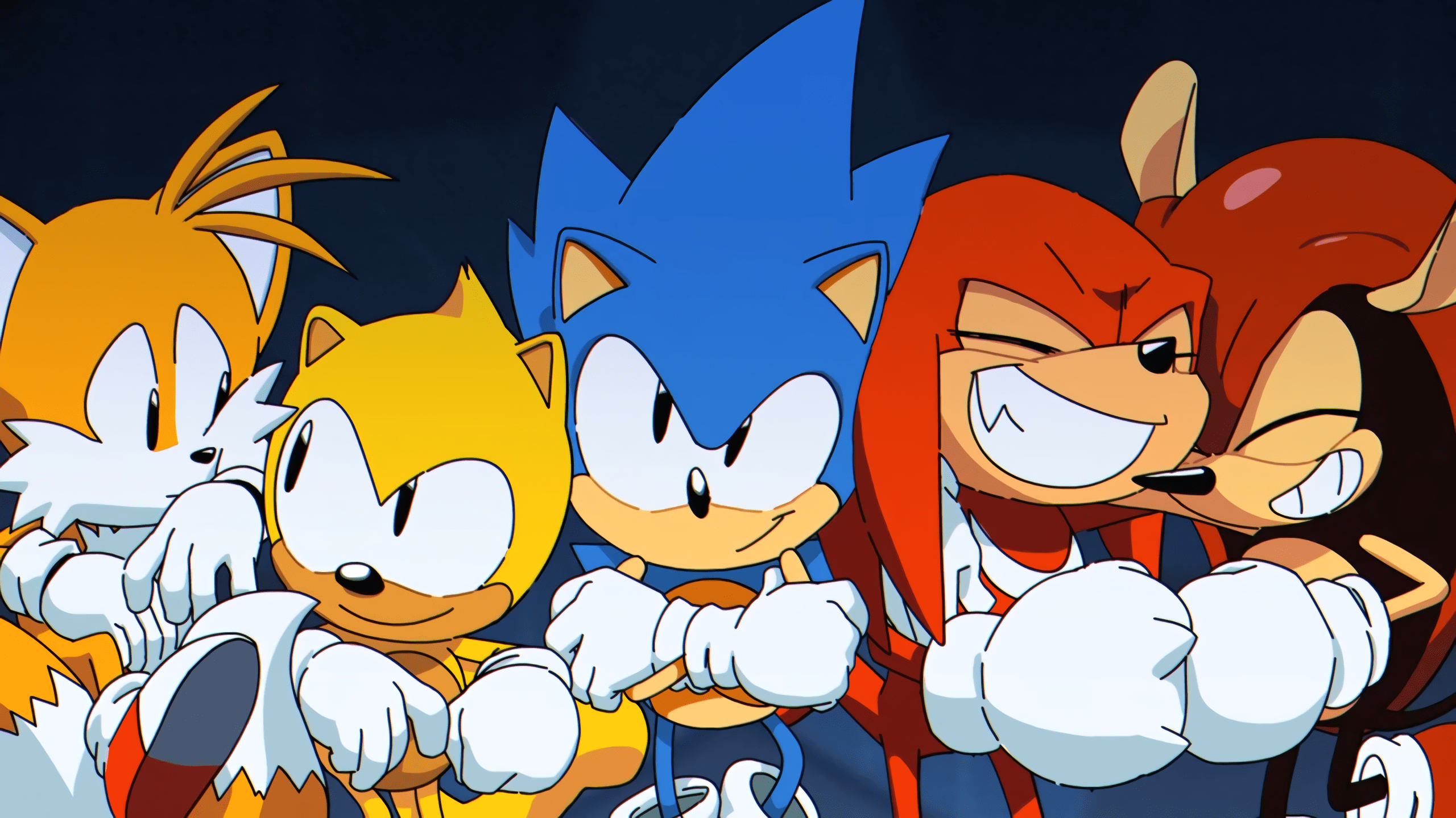 Wallpaper from Mania Plus Trailer [2560 x 1440] r/SonicTheHedgehog