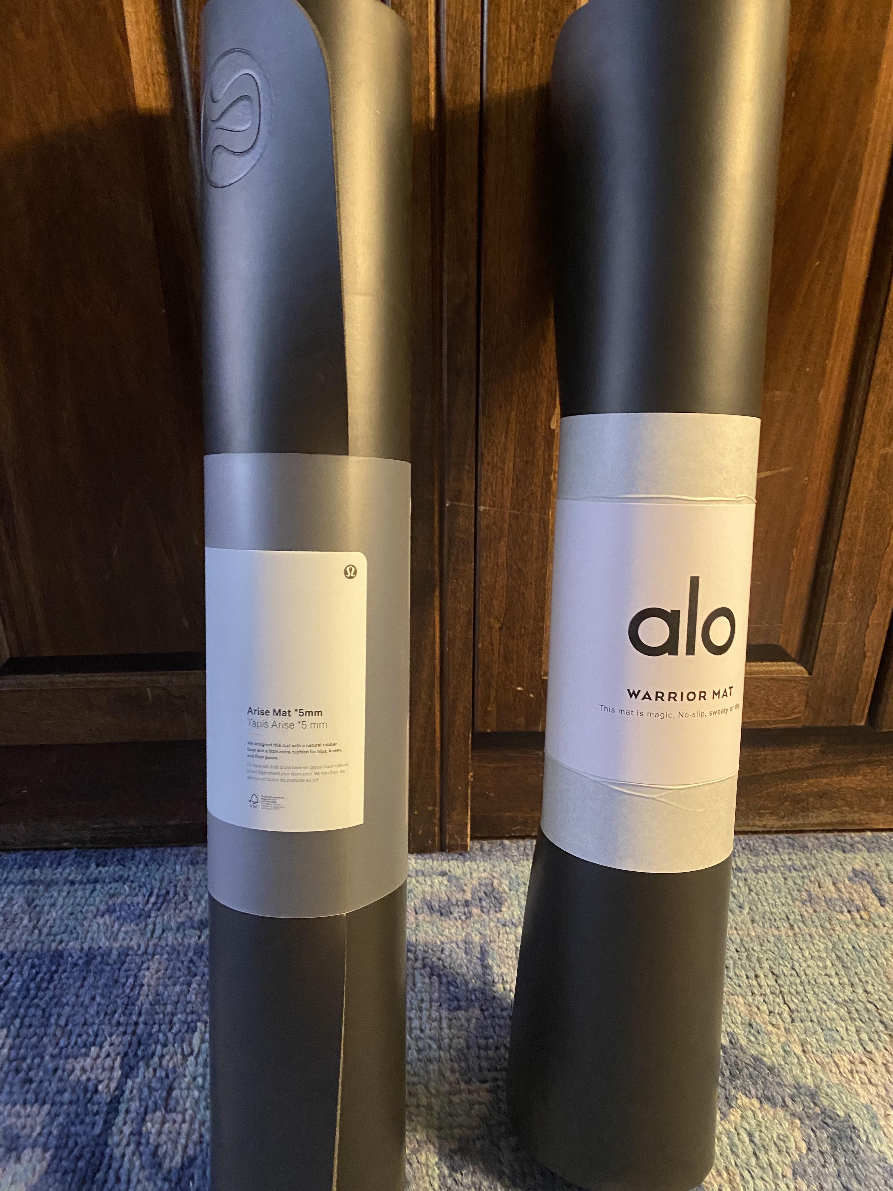 HELP! LULULEMON OR ALO MAT?? (Lulu Arise Mat 5mm vs Alo Warrior Mat) r/lululemon