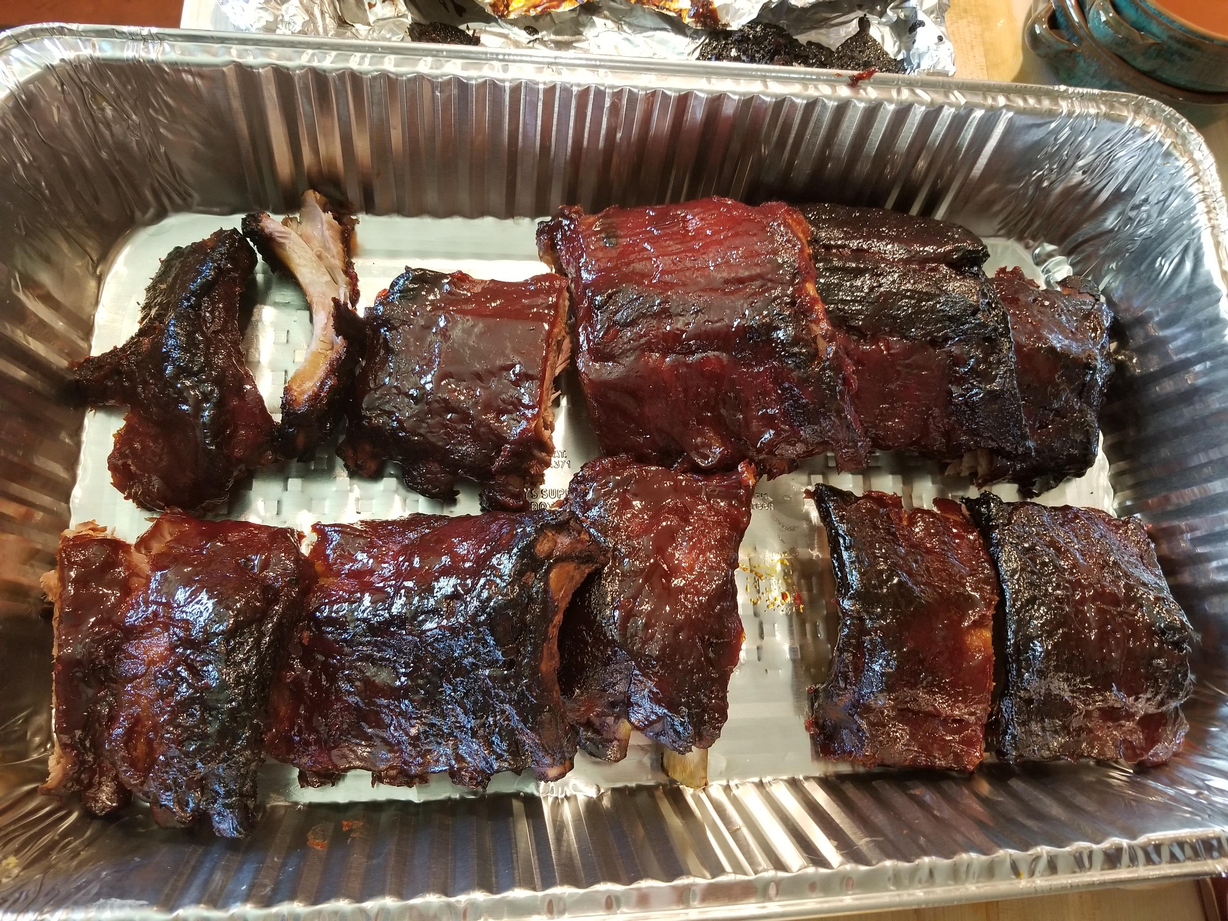 [Homemade] Mom made good ole Brown Sugar Ribs r/food