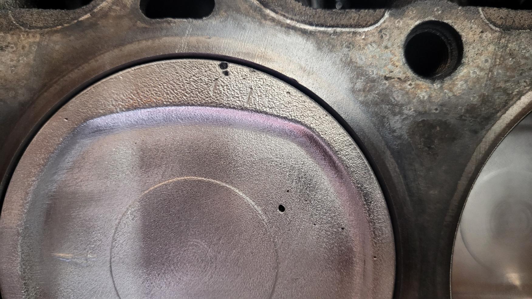Jeep 4.0L Piston 4 Pitting Junk or Good for Continued Use? I did a