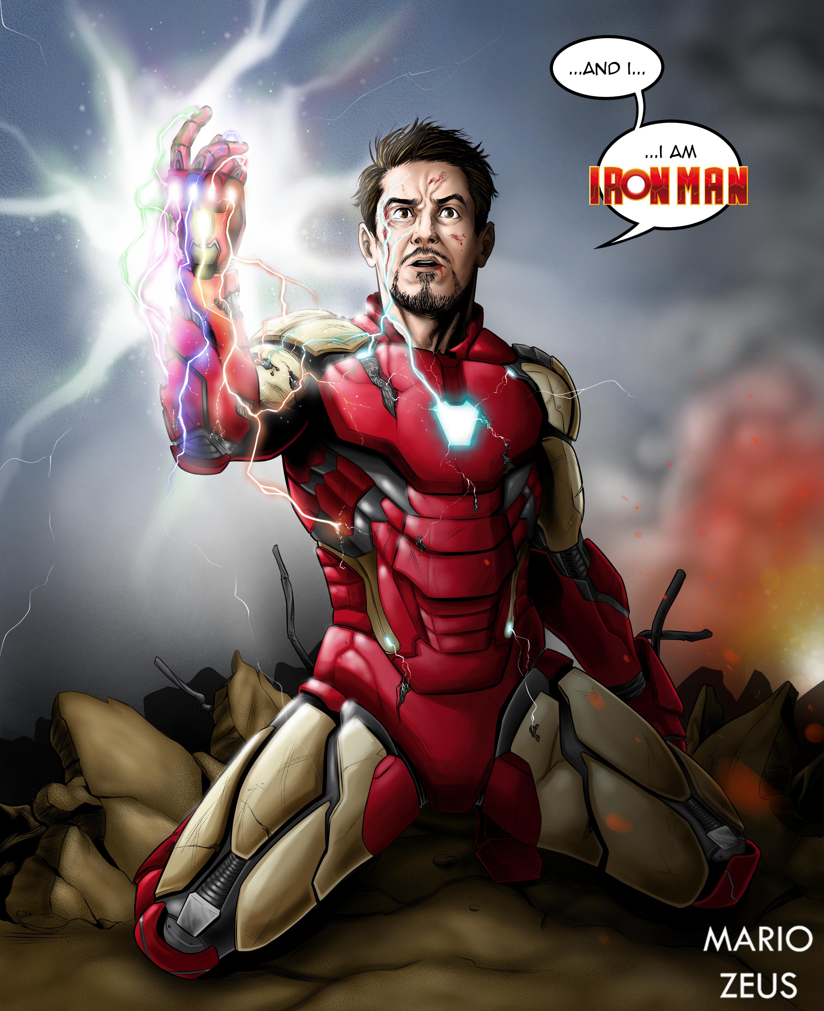 IRON MAN SNAPPING HIS FINGERS! A fanart i did last month, hope you like