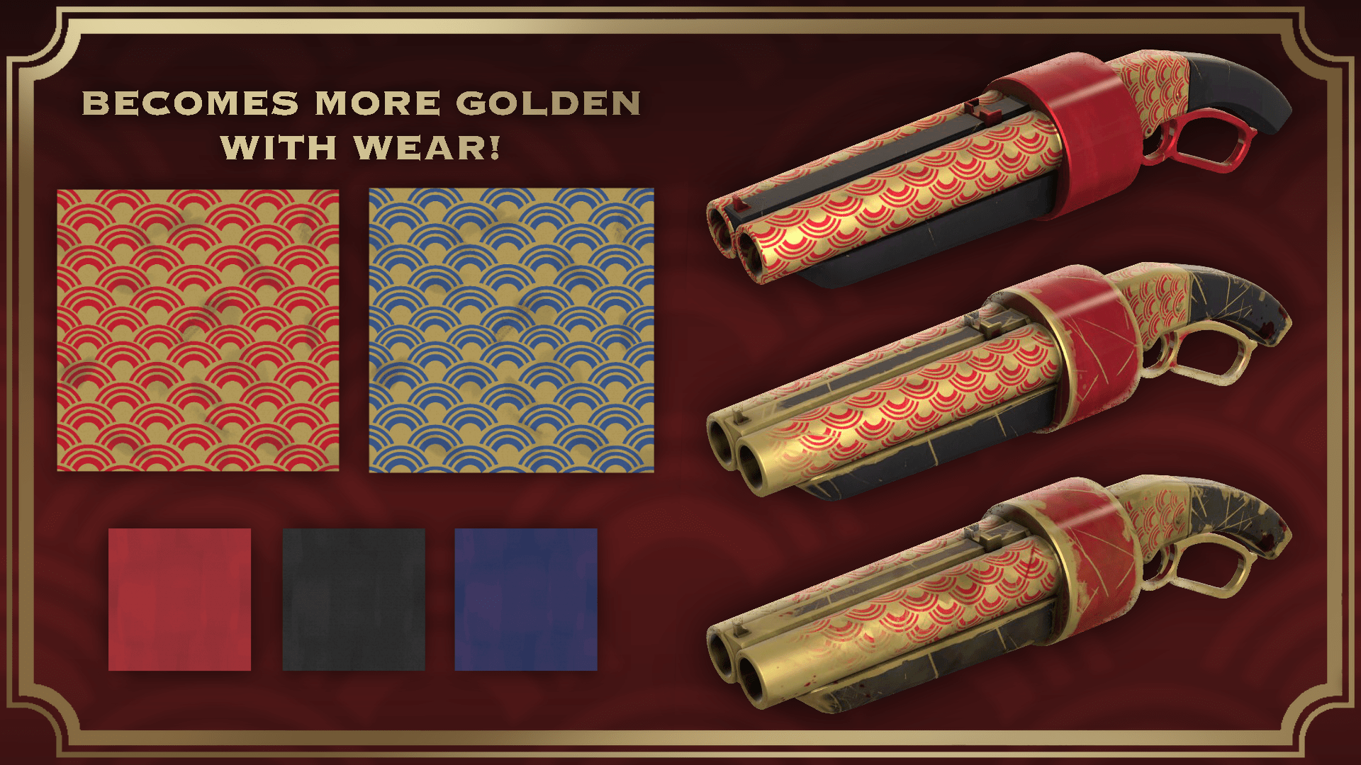 I made a warpaint inspired by Lunar New Year r/tf2