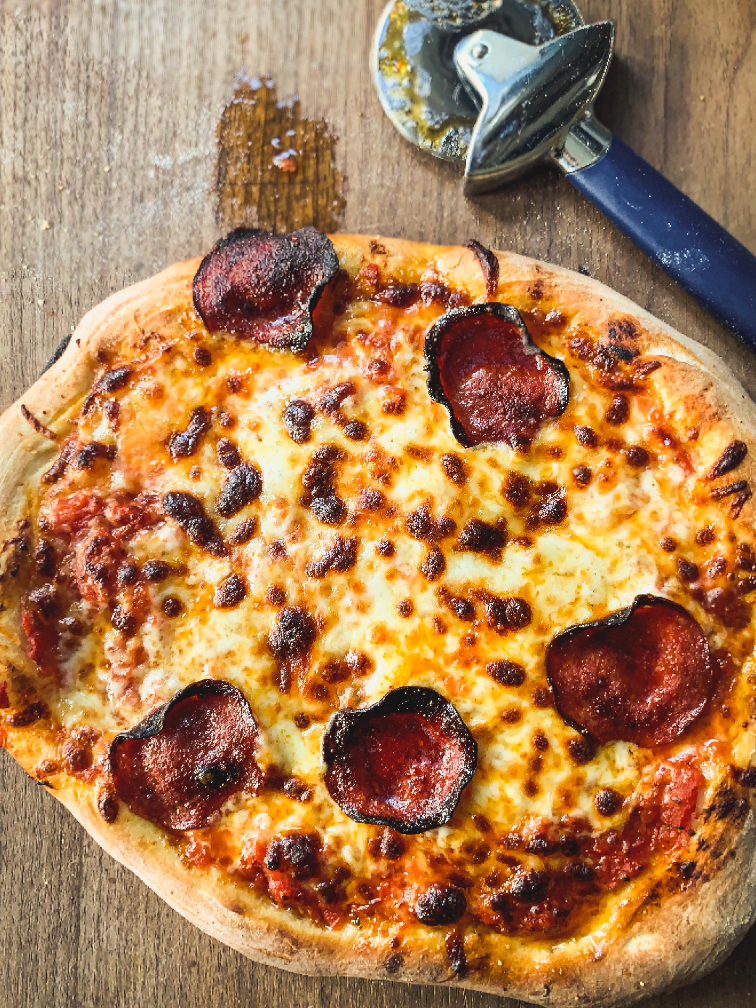 Neopolitan pizza Jacob Burton recipe(ish) r/Pizza