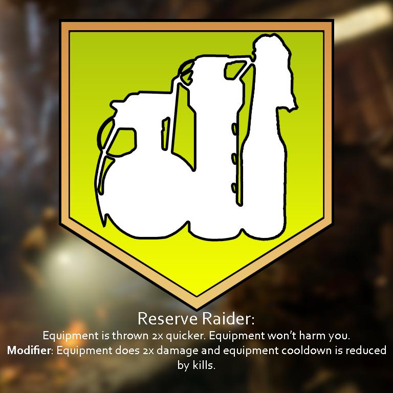 A perk idea I thought of. Trying to make a equipment version of