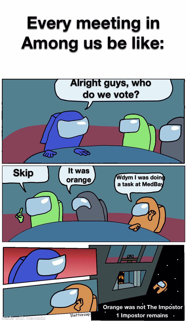 Among Us Meme Comic