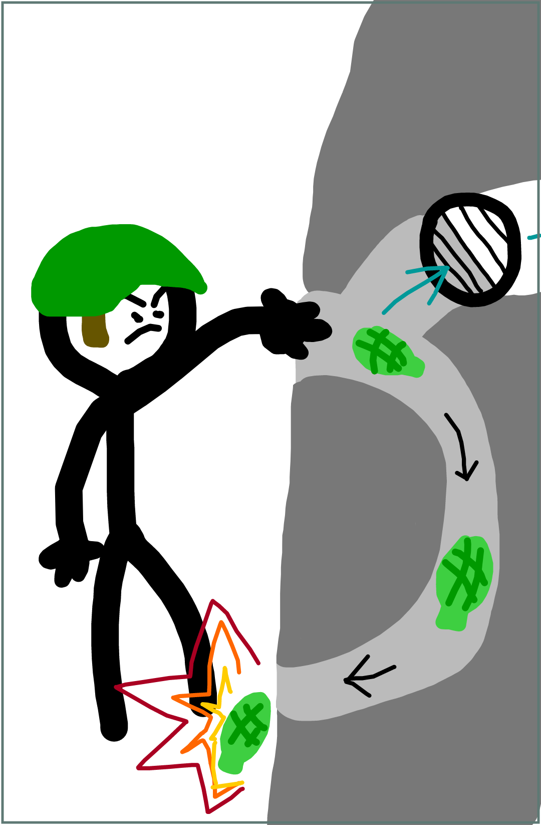 How a fake air vent works (drew and made by me) r/interesting