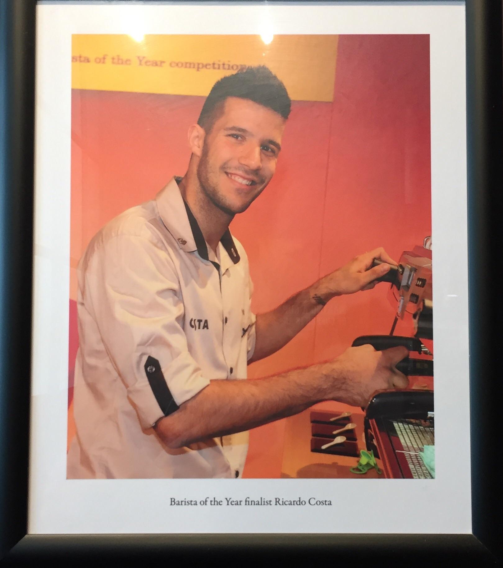 The Costa Coffee barista of the year is called Costa r/nevertellmetheodds