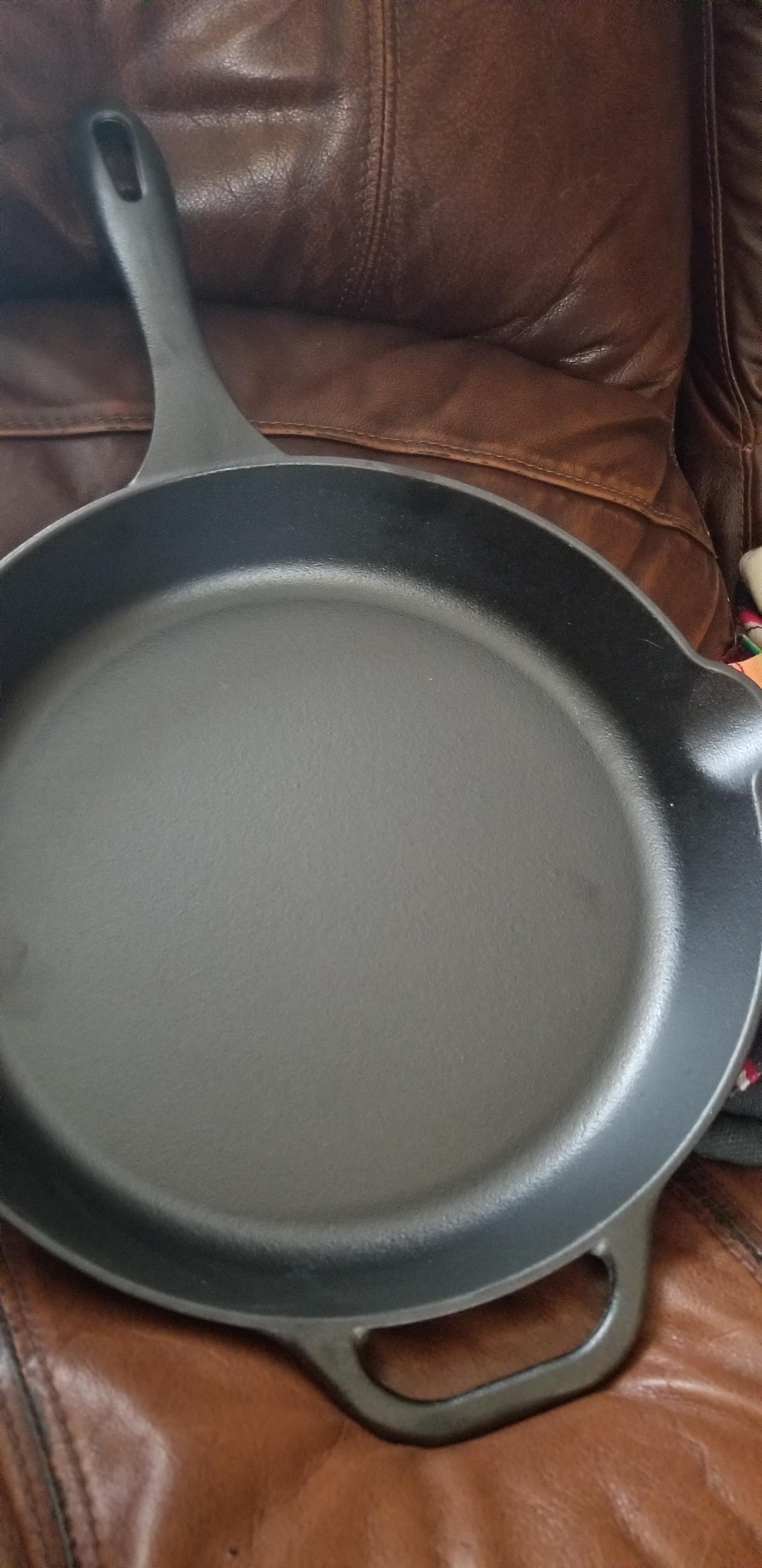 Suggestions for inaugural recipe in my first cast iron pan? 12 inch pan
