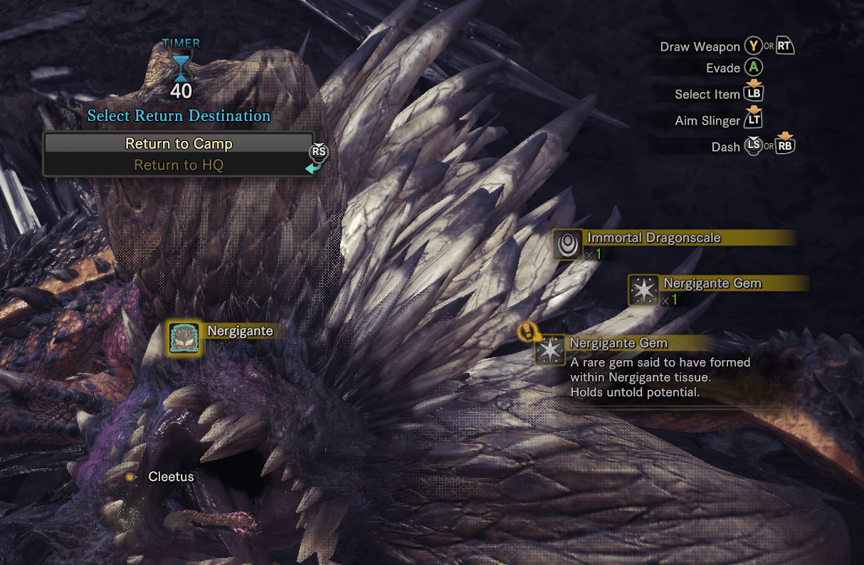 How To Get Immortal Dragonscale Steam Community Screenshot Leather Armor Nergigante Challenge