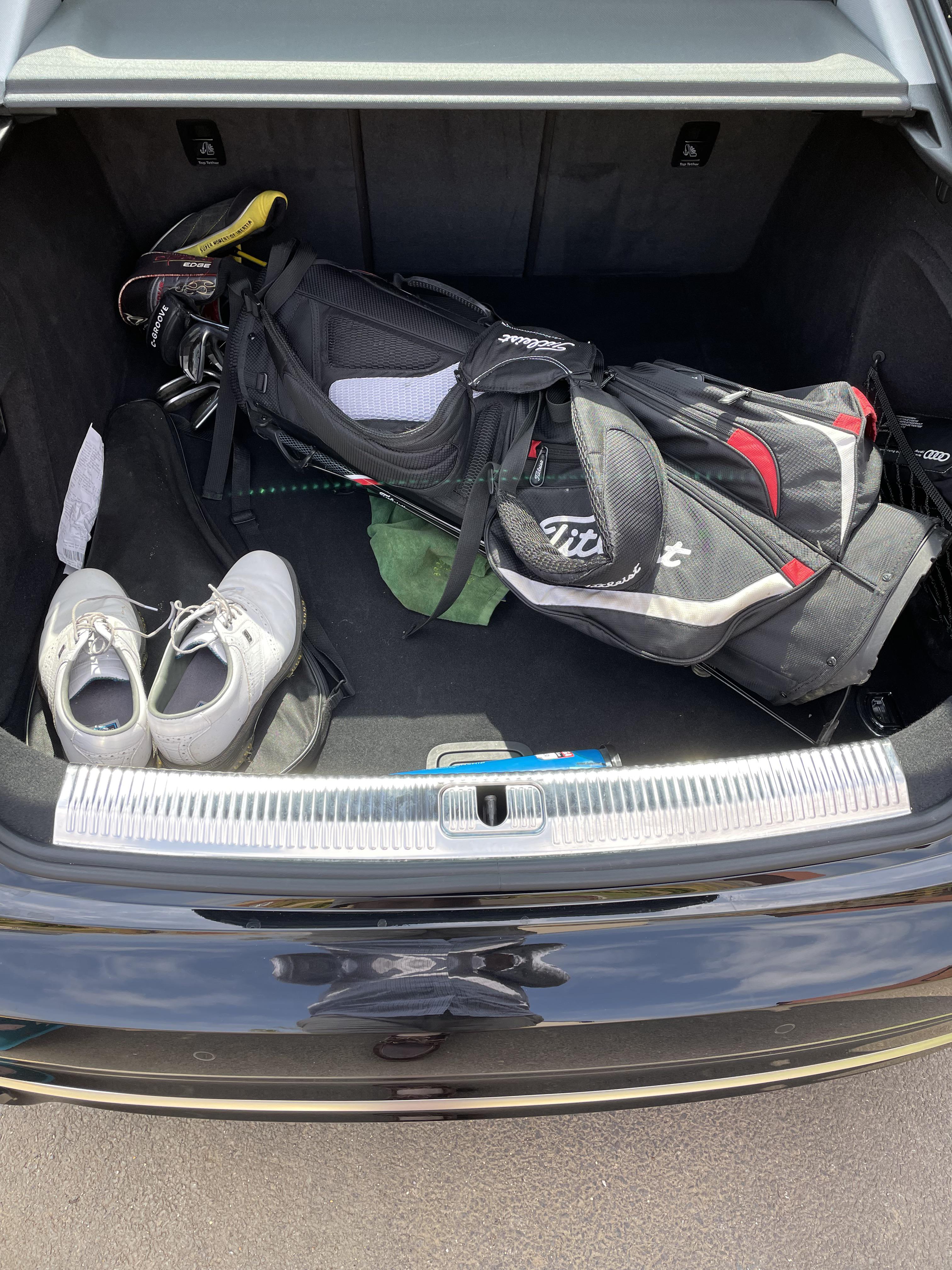 After 10 years of playing golf, I can finally fit all my clubs in the