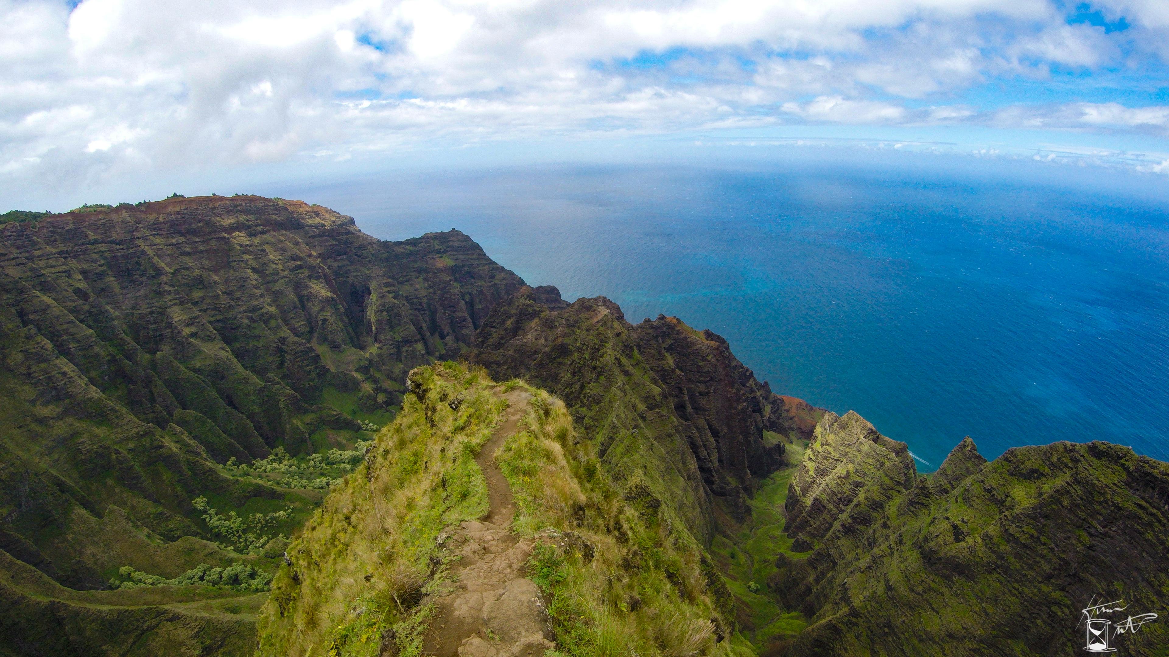 Bucketlist Hike, Awa'awapuhi Trail, Na'Pali Coast, Kauai, Hawaii [OC