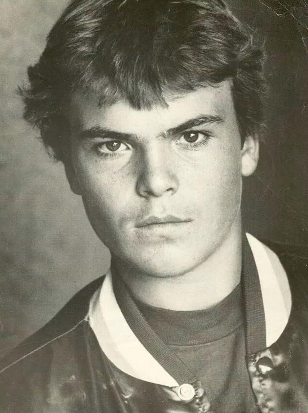 A young legend of rock (Jack Black), circa 1989. OldSchoolCool