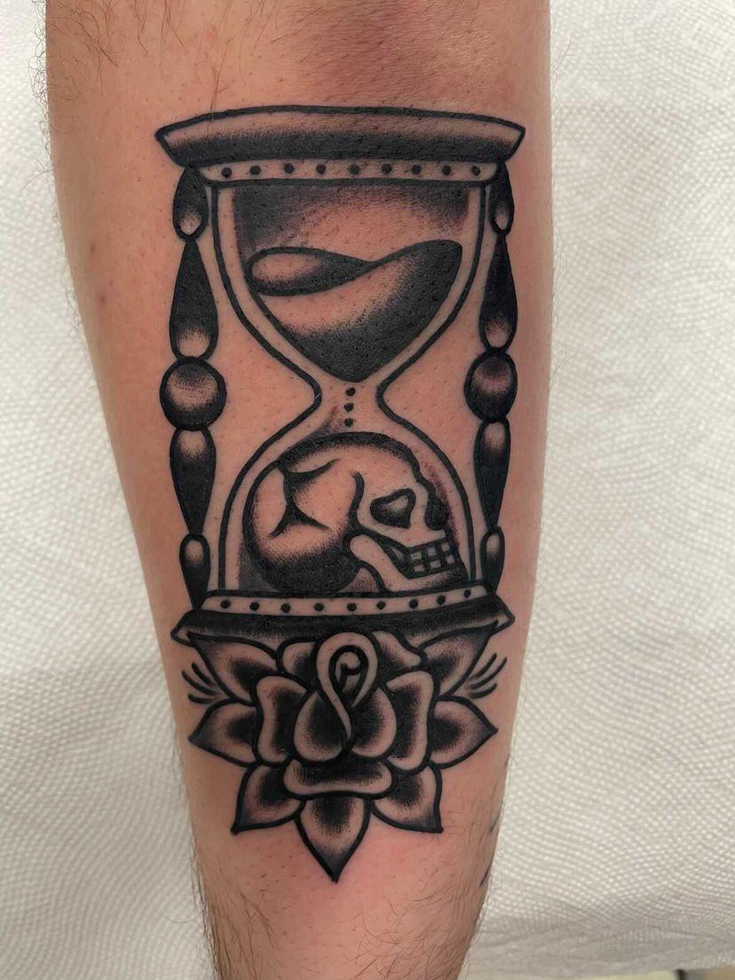 Let my high school students design a tattoo for me and then had it