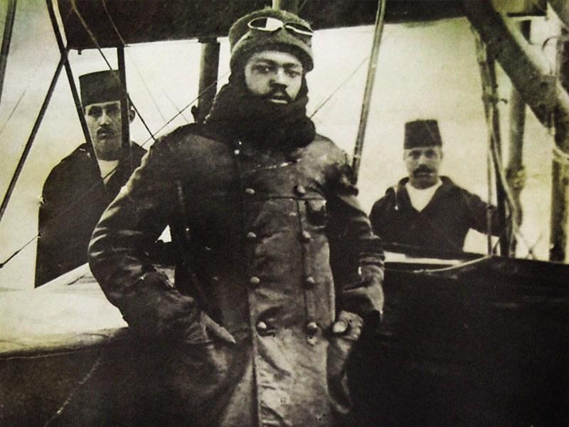 The First Black Pilot in the World Turkish aviator Ahmet Ali Celikten