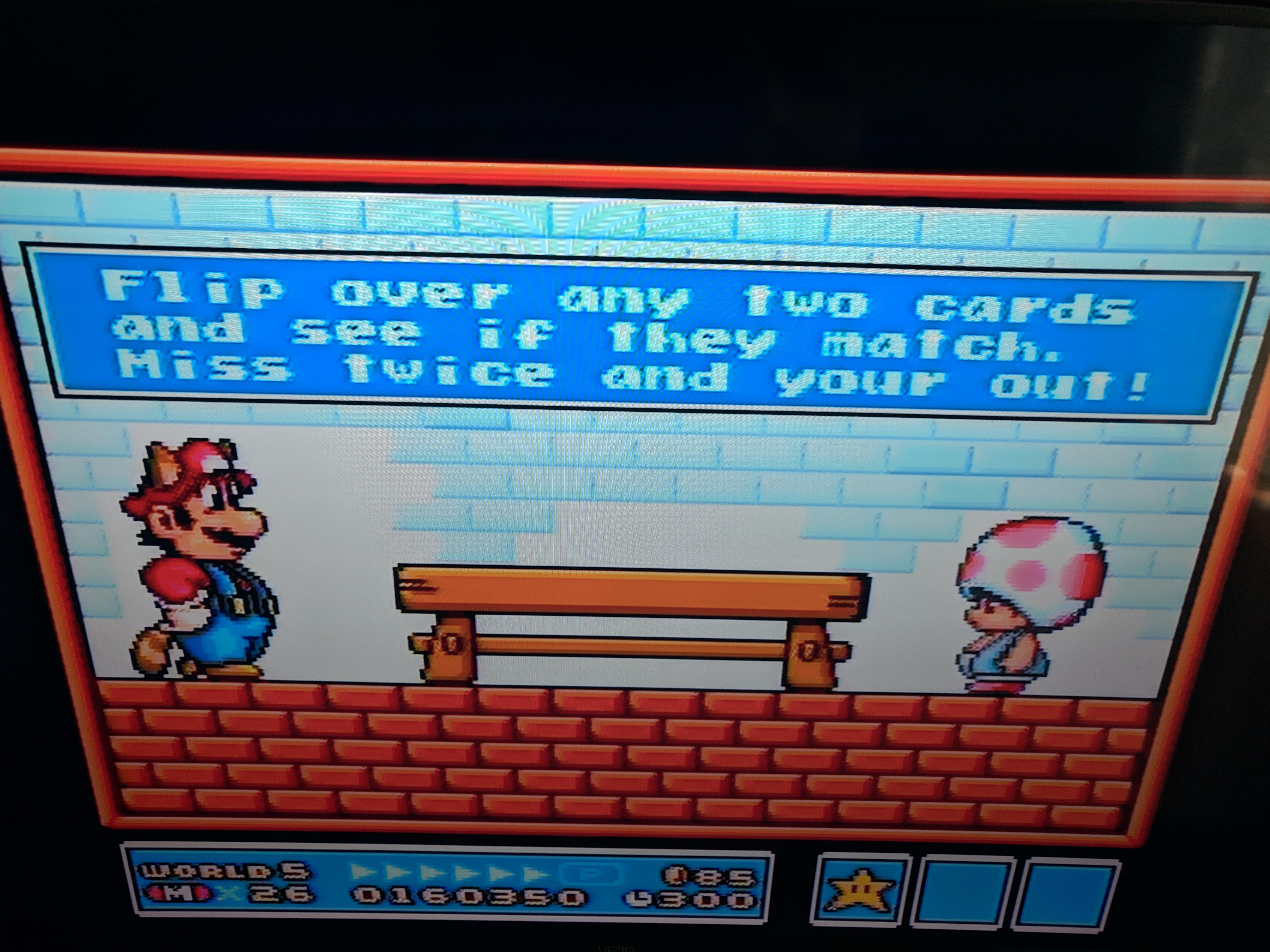 Super Mario Bros 3 Match Game Cheat Super Mario