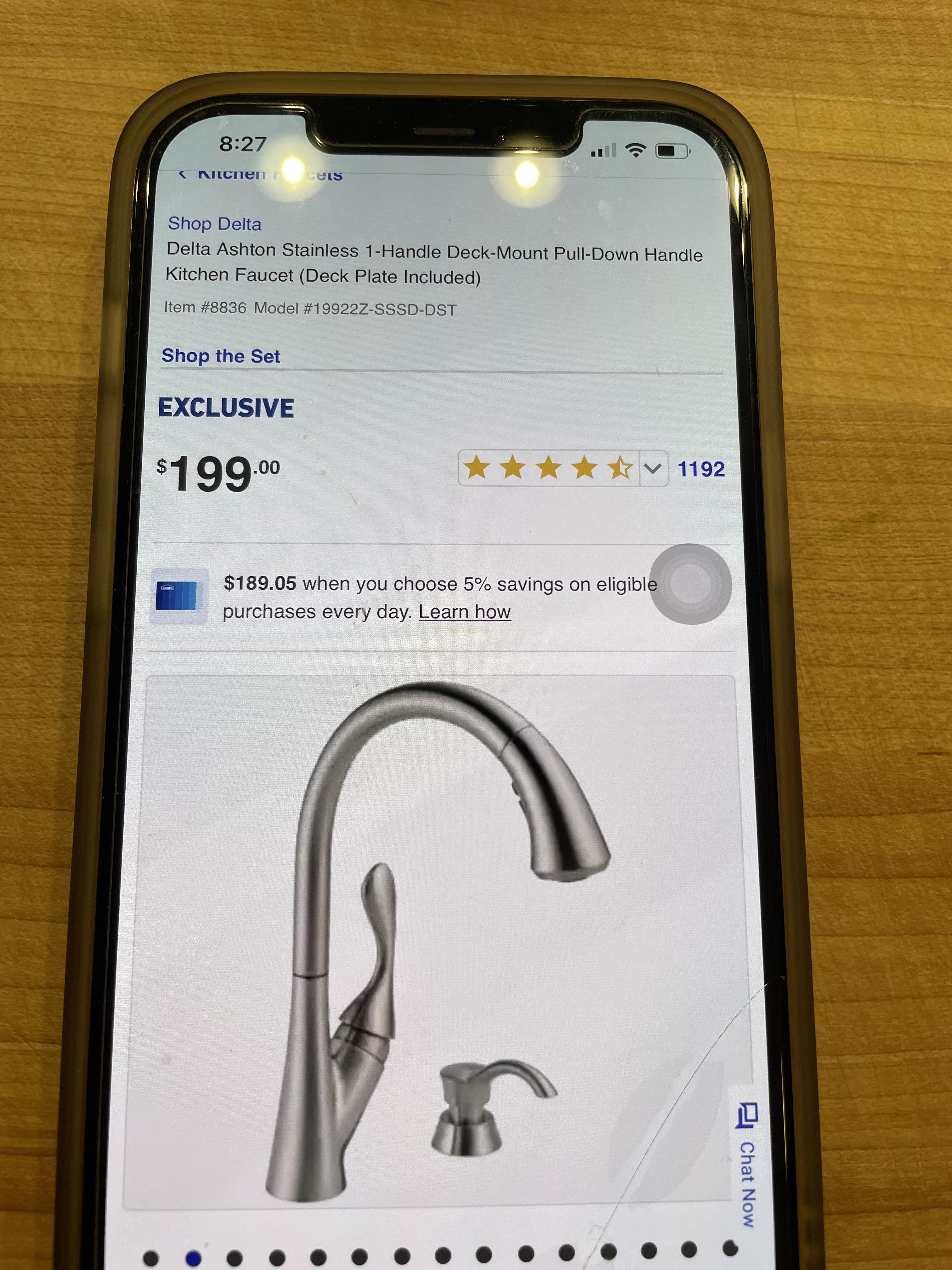 Kitchen sink doesn’t get hot enough. My wife bought this faucet 2 years