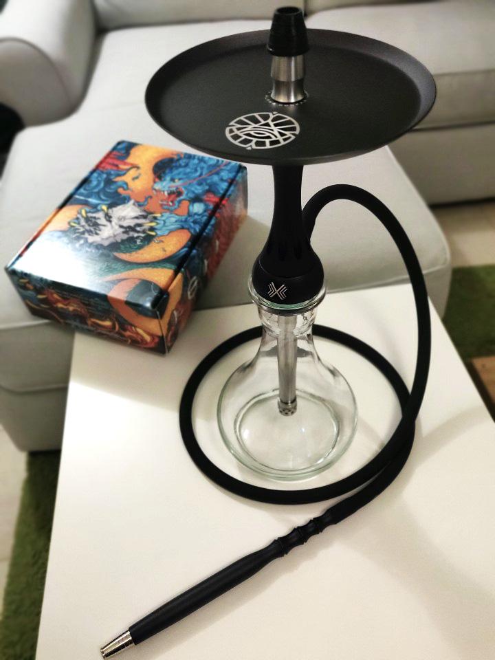 [ALPHA MODEL X MATTE BLACK] My First Hookah r/hookah