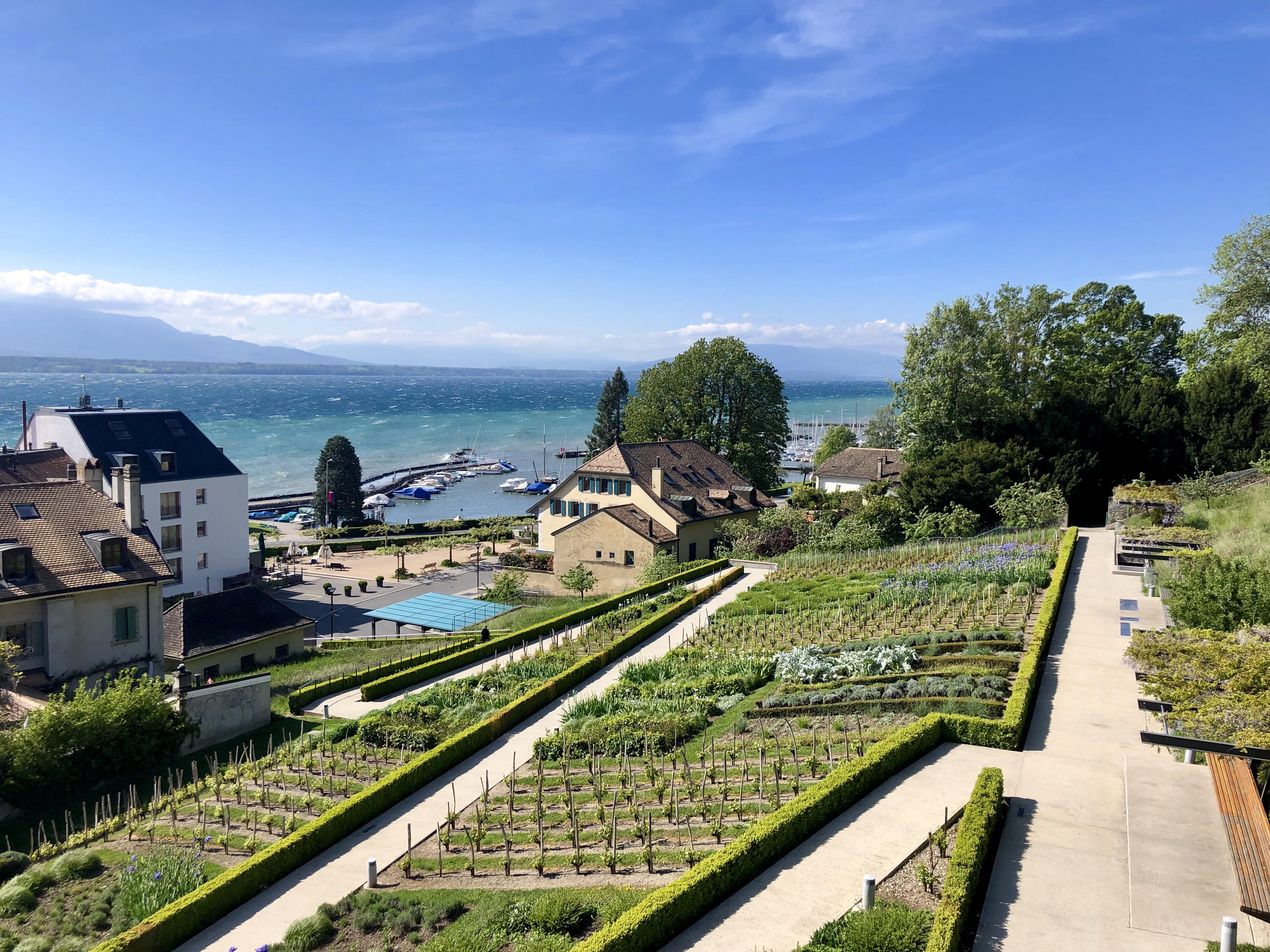 Fell with in love with the adorable little town of Nyon, Switzerland